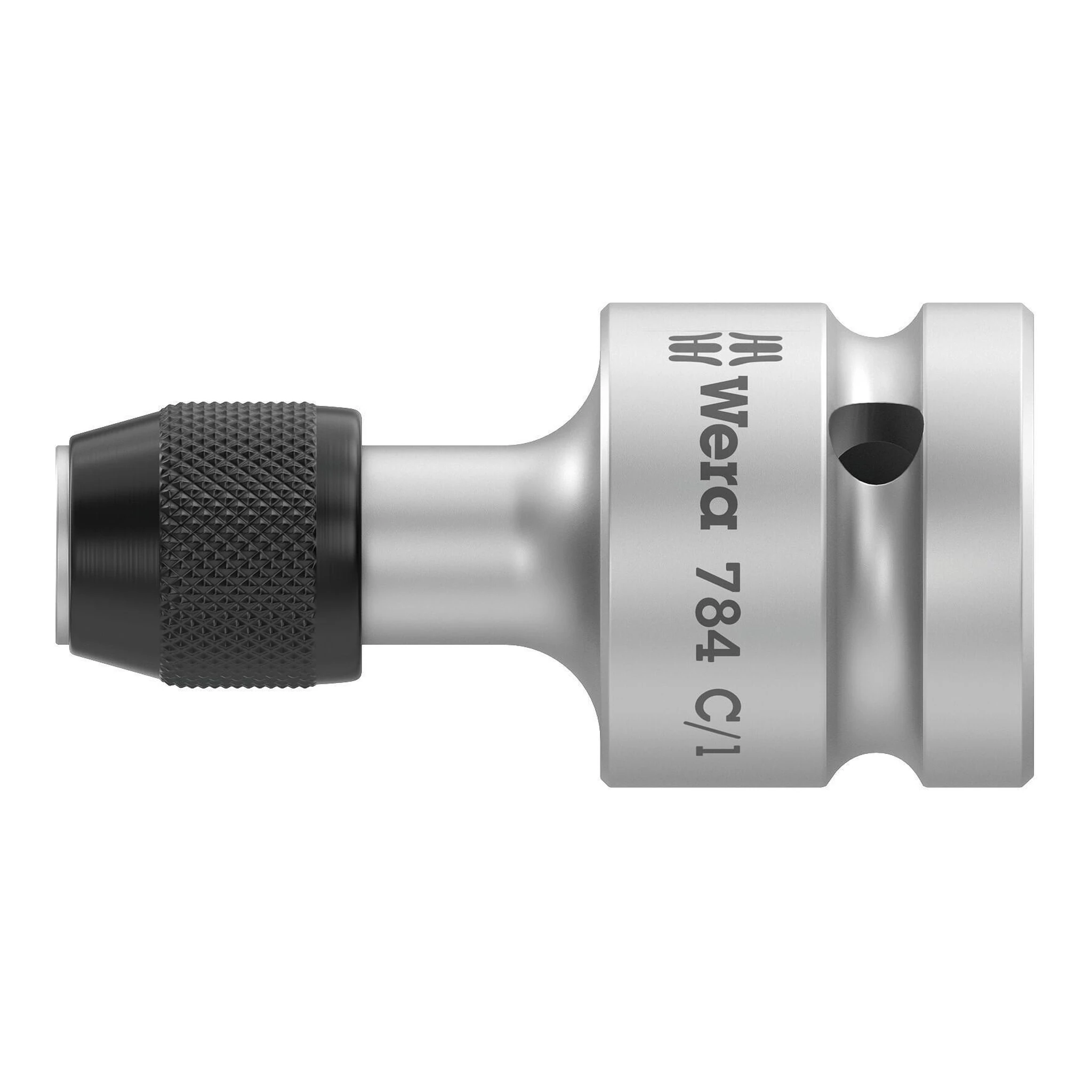 WERA | Bitadapter | Antriebsvierkant 1/2 ″ | Antriebssechskant 1/4 ″