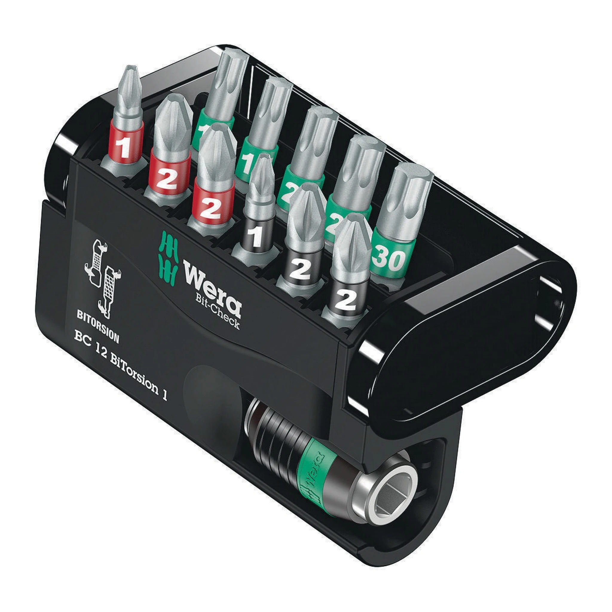 WERA | Bitsortiment | 12-teilig | PH/PZD/TX