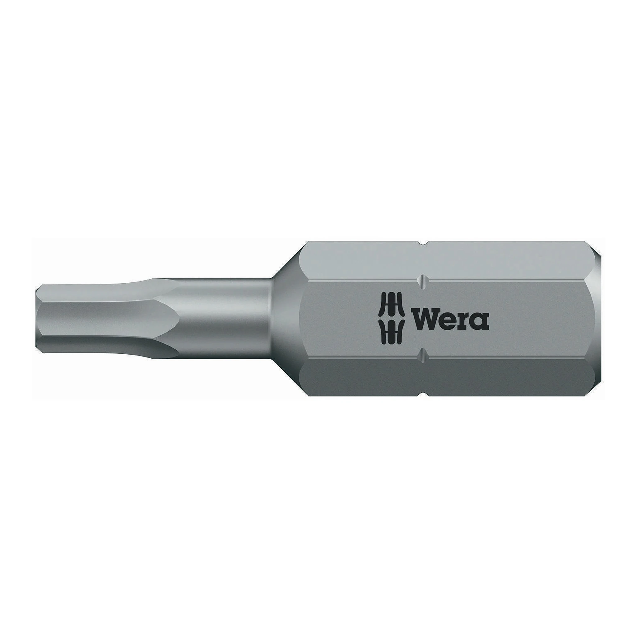 WERA | Bit | 1/4 ″ 3 mm Länge 25 mm | zähhart, HEX-Plus