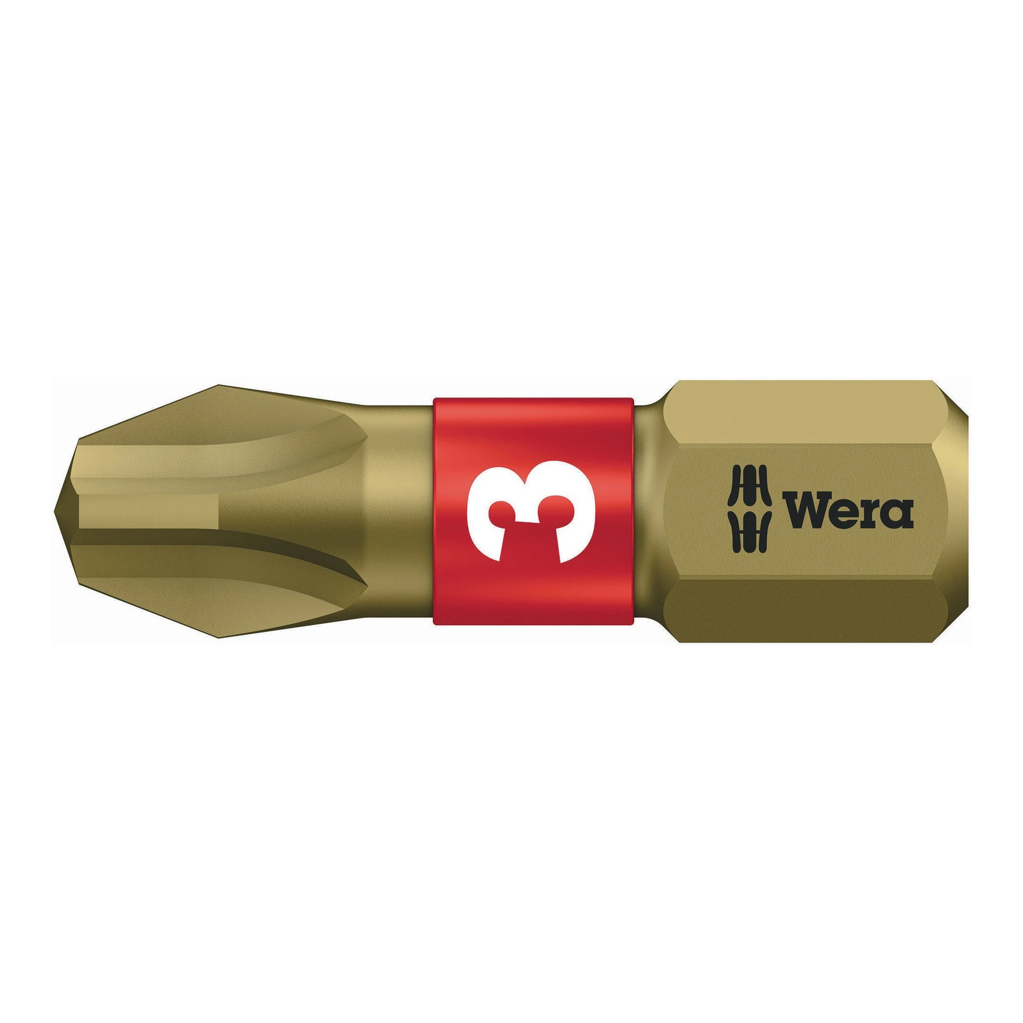 WERA | Bit | 1/4 ″ PH 3 Länge 25 mm | BiTorsion, extrahart