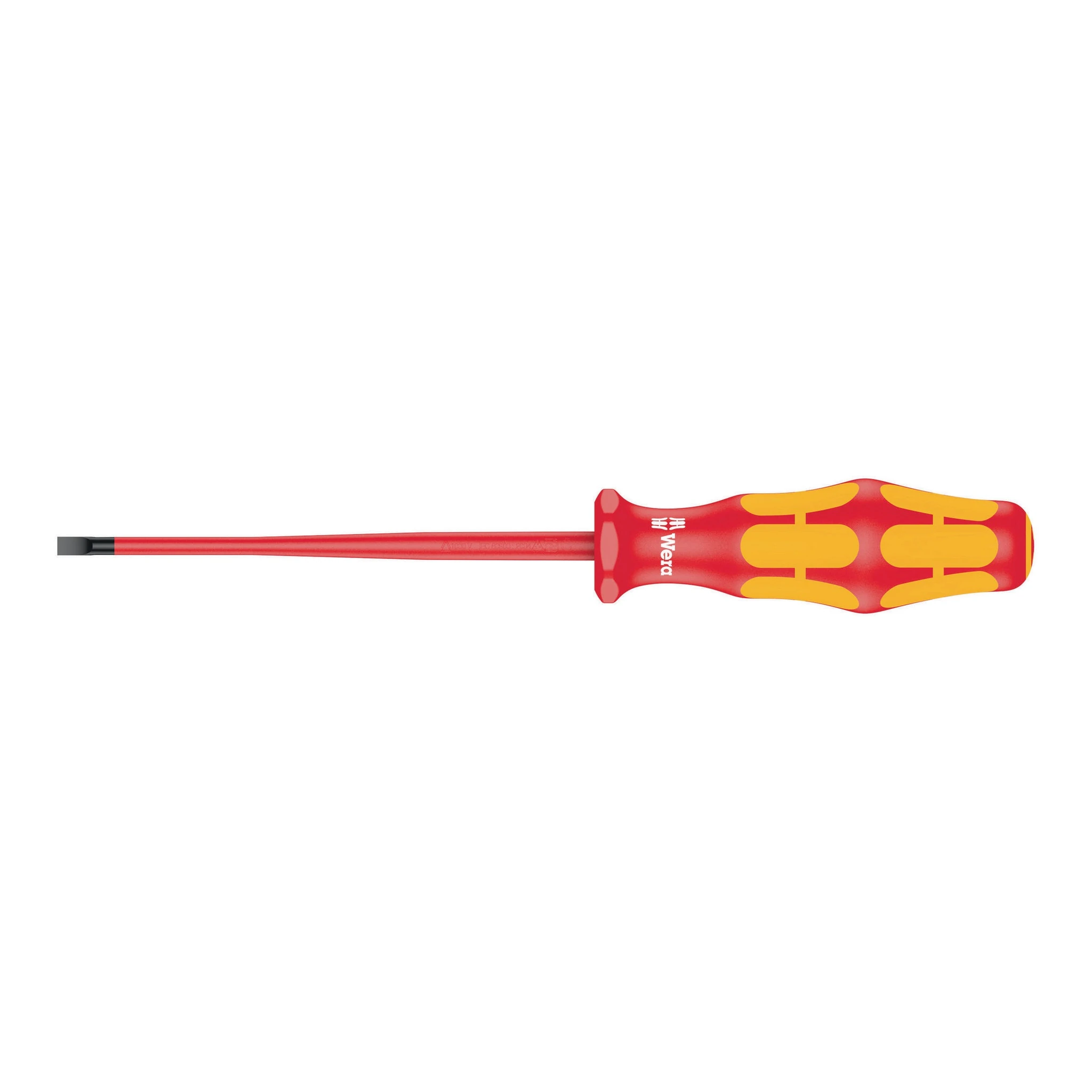 WERA | Schraubendreher | Schneidenbreite 3,5 mm | Gesamtlänge 181 mm