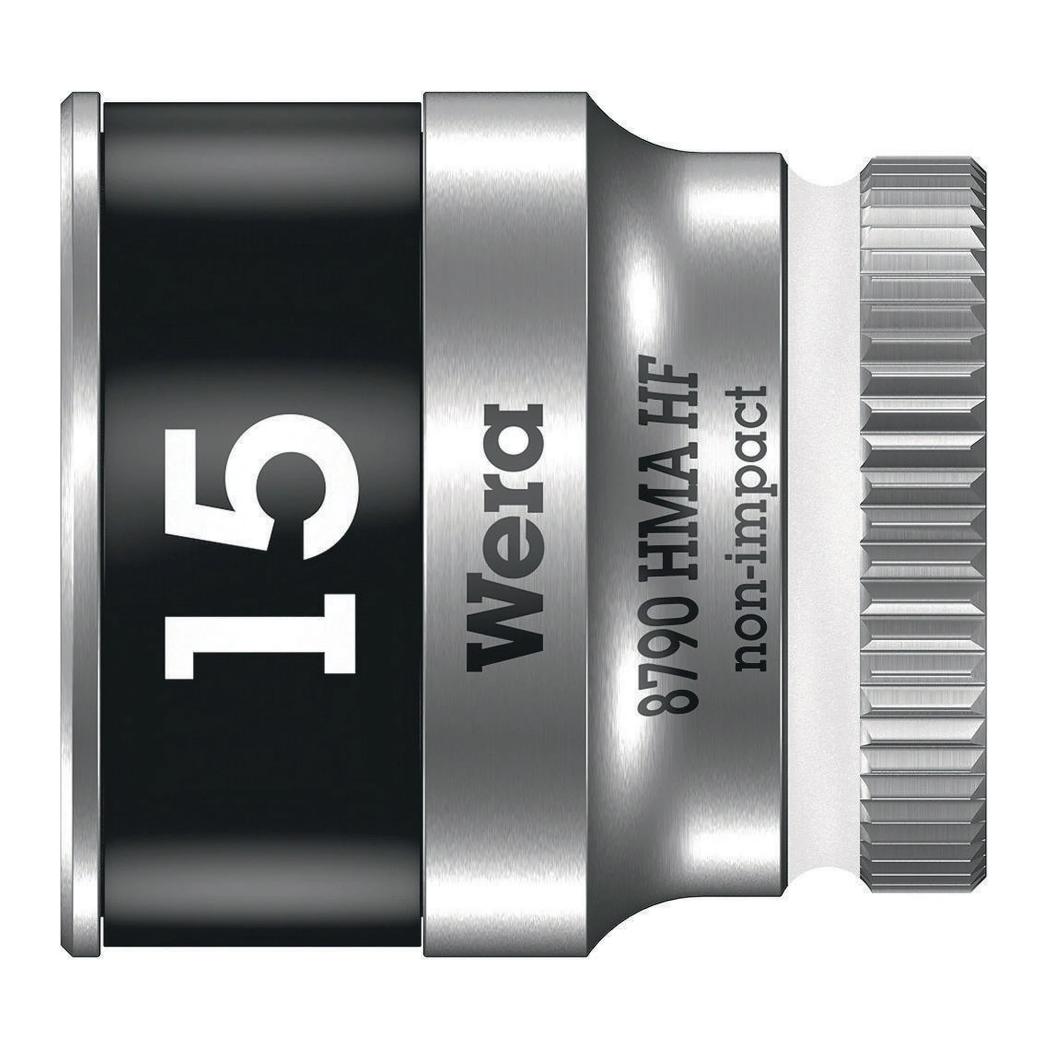 WERA | Steckschlüsseleinsatz | 1/4 ″ 6-kant | Schlüsselweite 15 mm