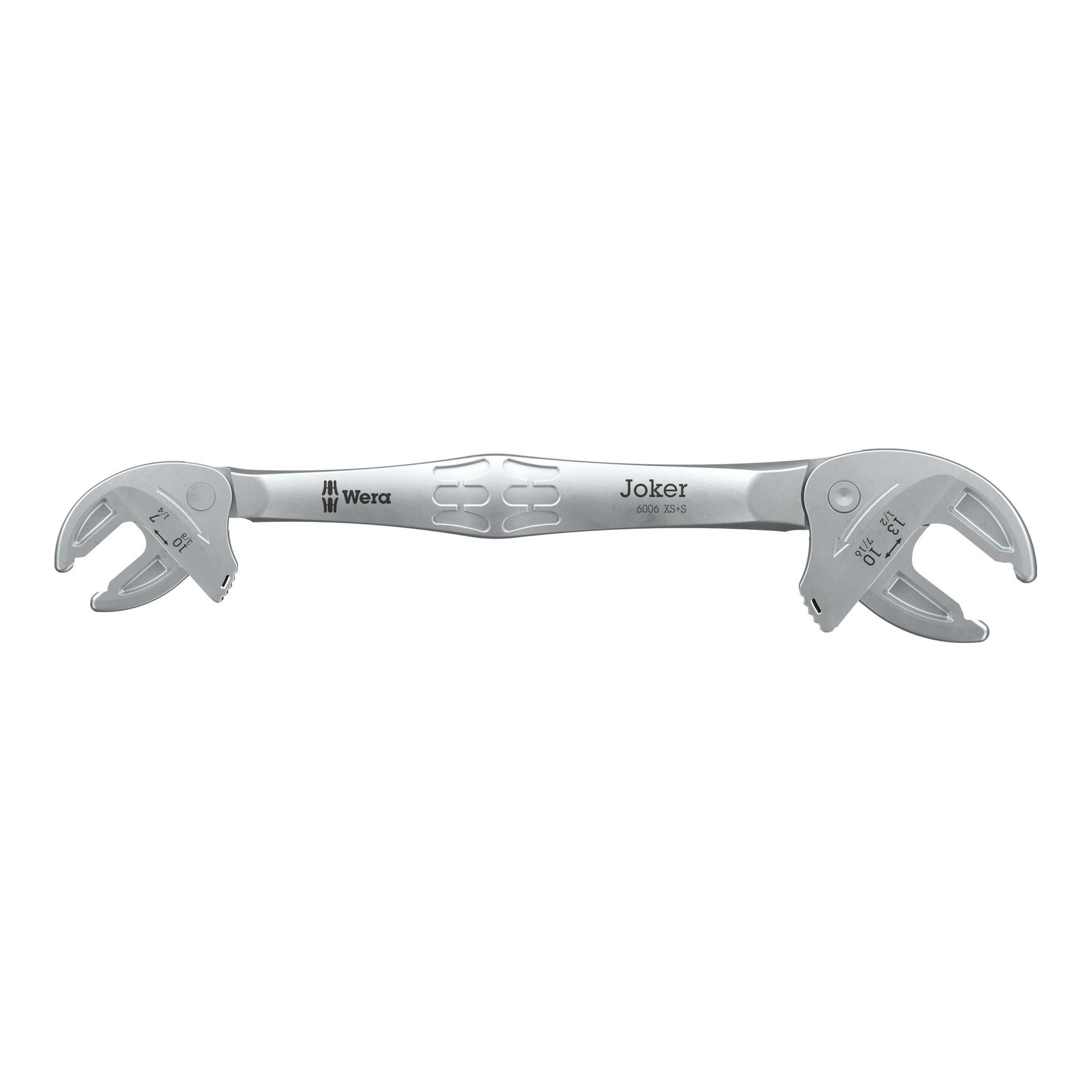 WERA | Doppelmaulschlüssel | li.: 7-10 mmre.: 10-13 mm | Länge 161 mm
