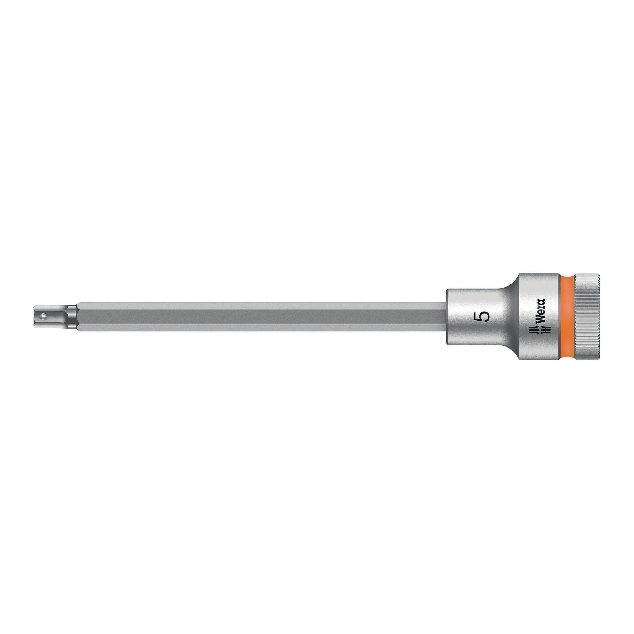 WERA | Steckschlüsseleinsatz | 1/2 ″ | Schlüsselweite 5 mm