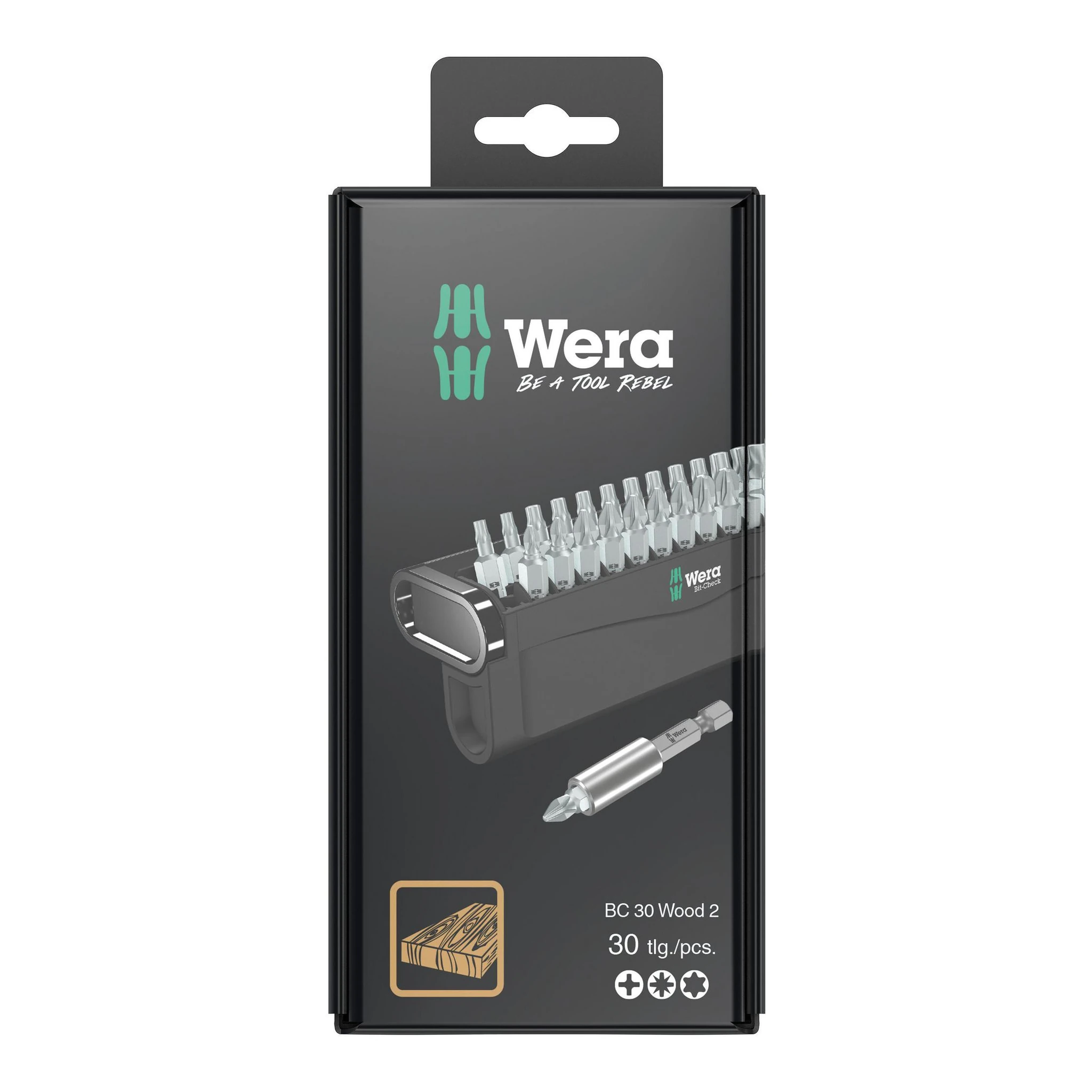 WERA | Bitsortiment | 30-teilig | PH/PZD/TX