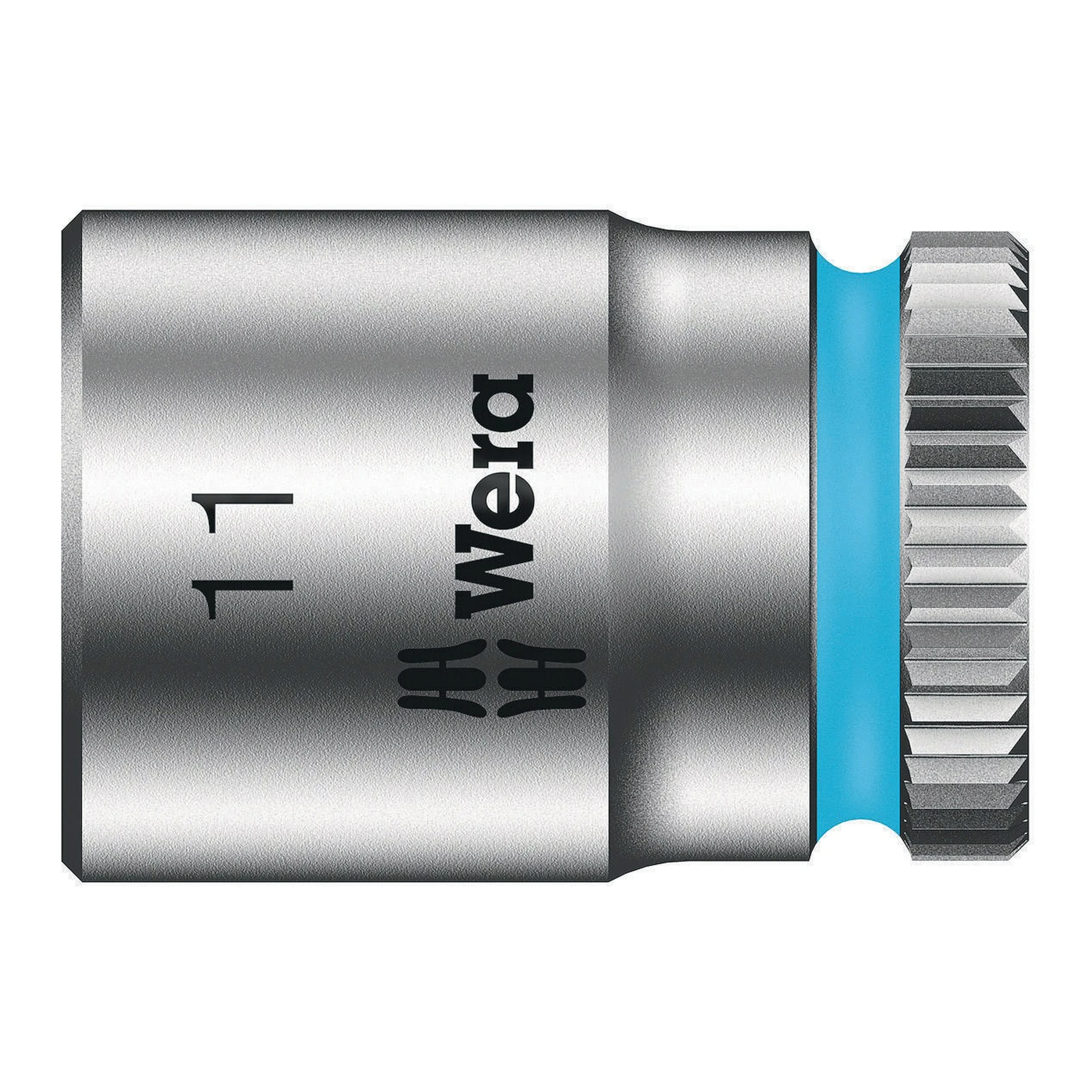 WERA | Steckschlüsseleinsatz | 1/4 ″ Außensechskant | Schlüsselweite 11 mm
