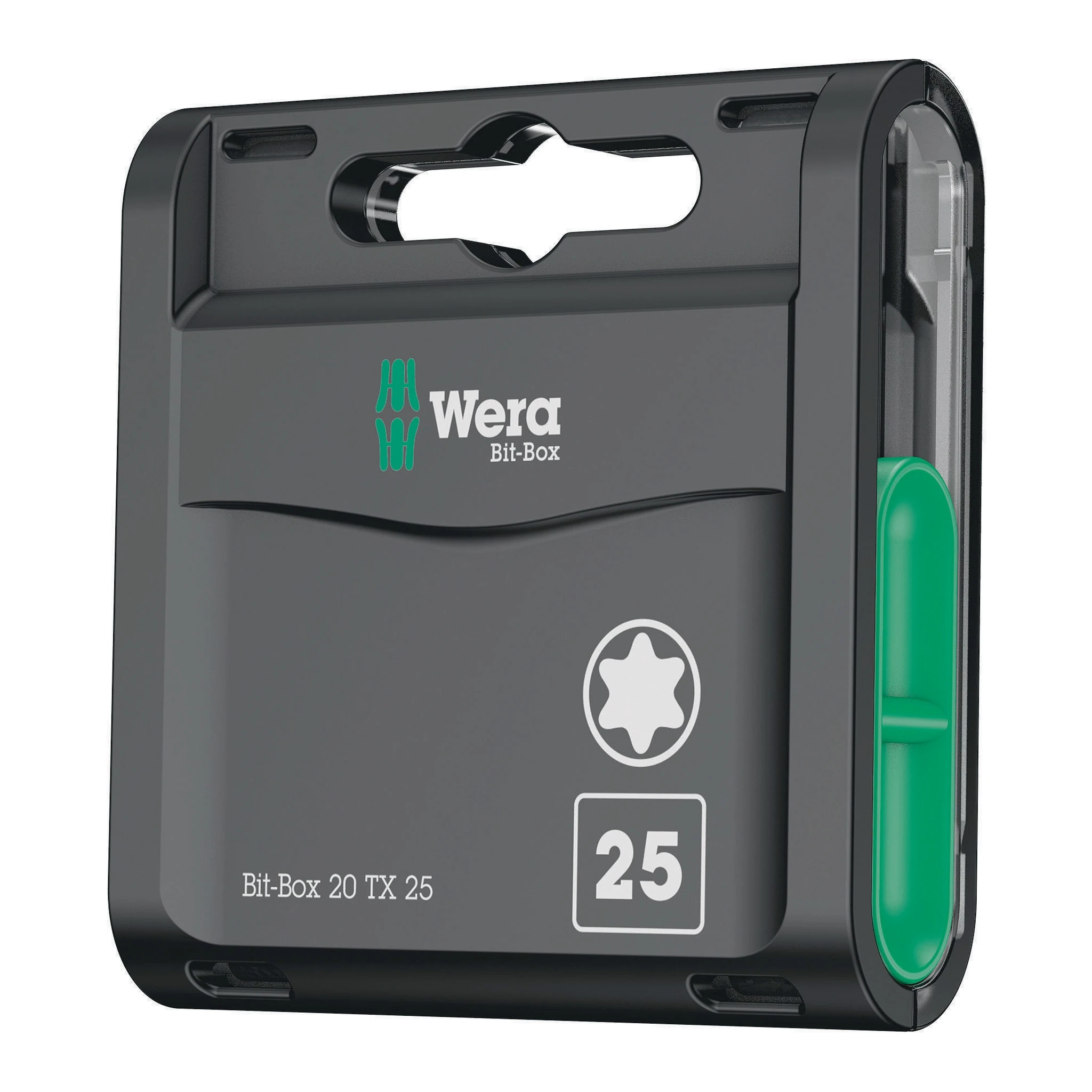 WERA | Bitgroßpackung | 1/4 ″ T 25 Länge 25 mm | DIN ISO 1173, Form C 6,3