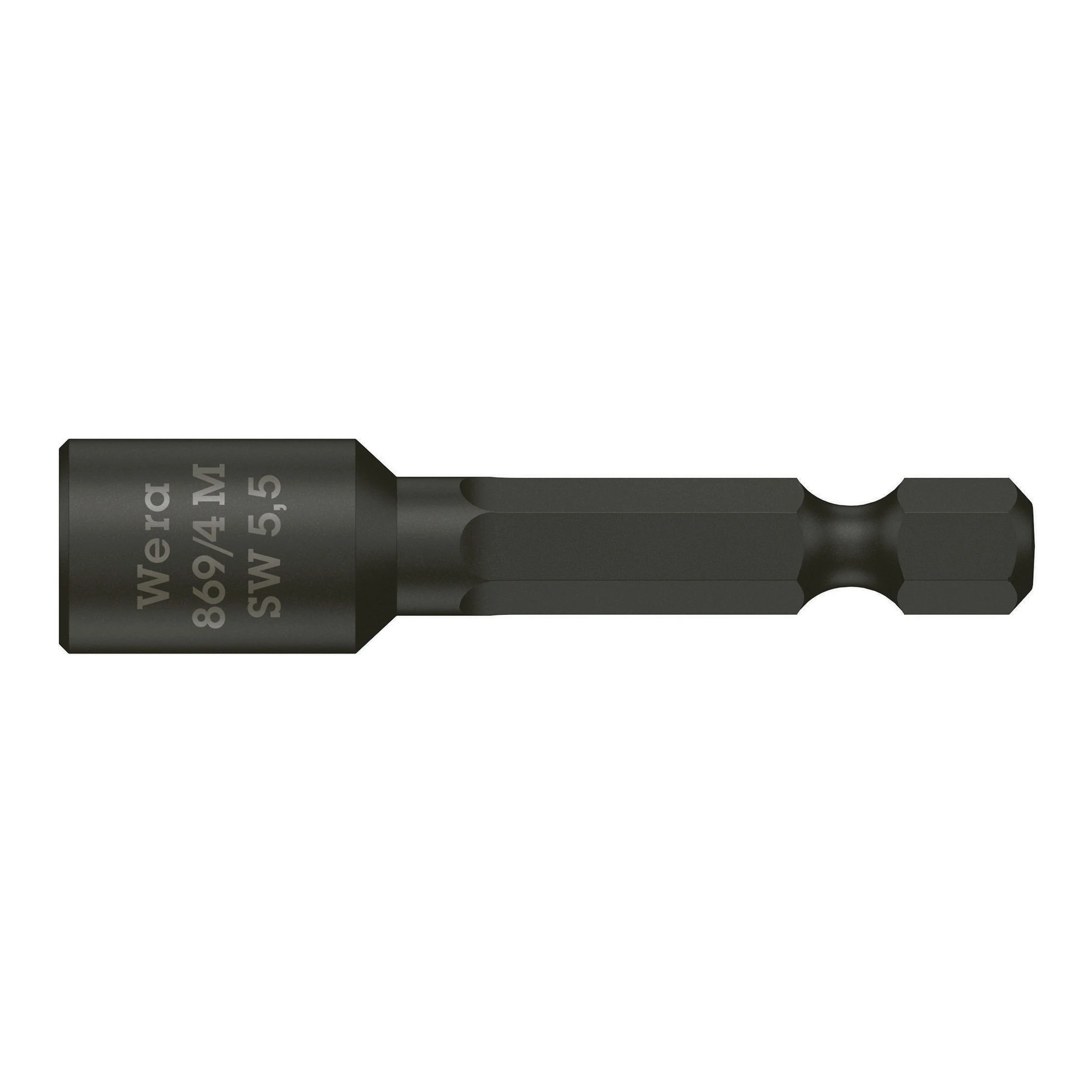 WERA | Steckschlüsseleinsatz | mit 6-Kant-Antrieb | Schlüsselweite 5,5 mm