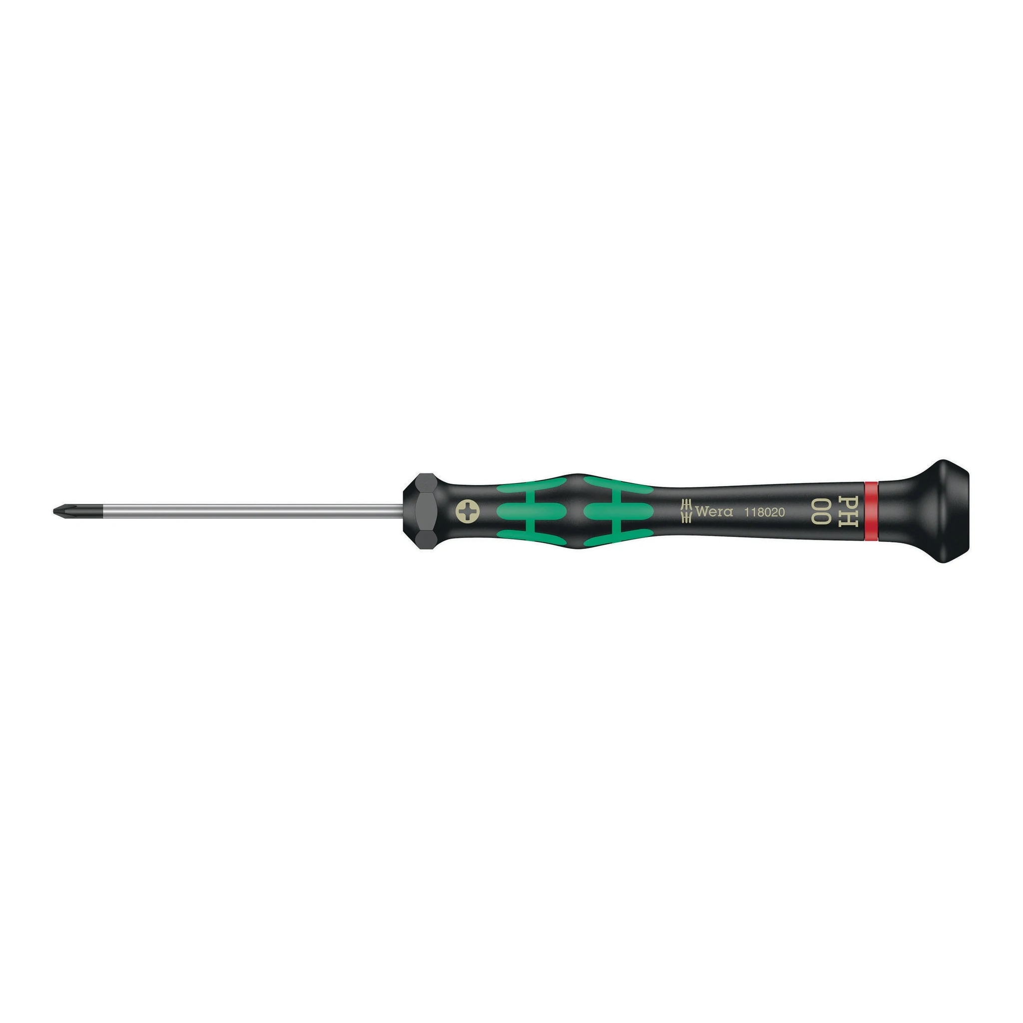 WERA | Elektronik-Feinmechanik-Schraubendreher | PH 00 Klingenlänge 60 mm