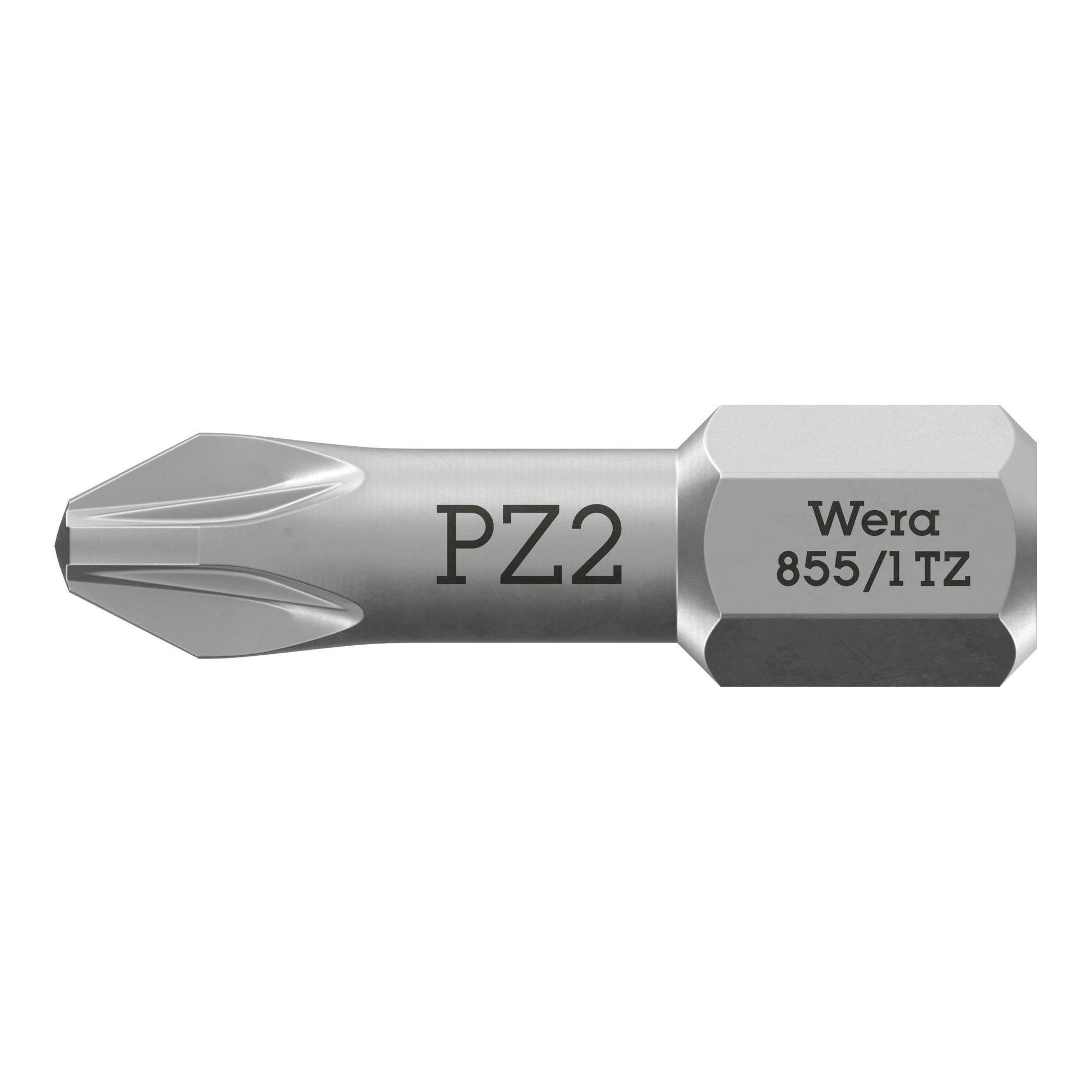 WERA | Bit | 1/4 ″ PZD 2 Länge 25 mm | Torsionszone, zähhart