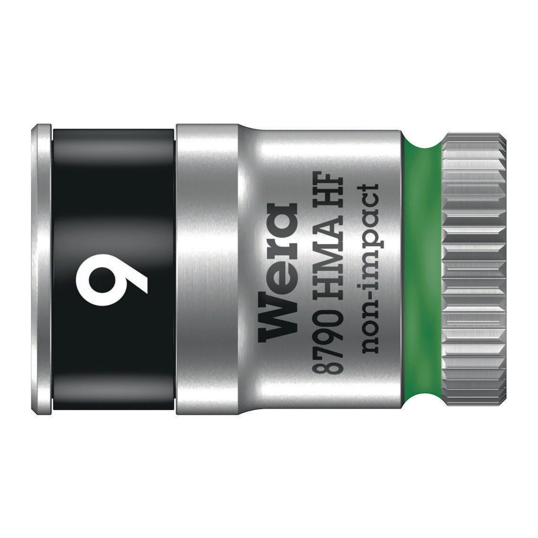 WERA | Steckschlüsseleinsatz | 1/4 ″ 6-kant | Schlüsselweite 9 mm