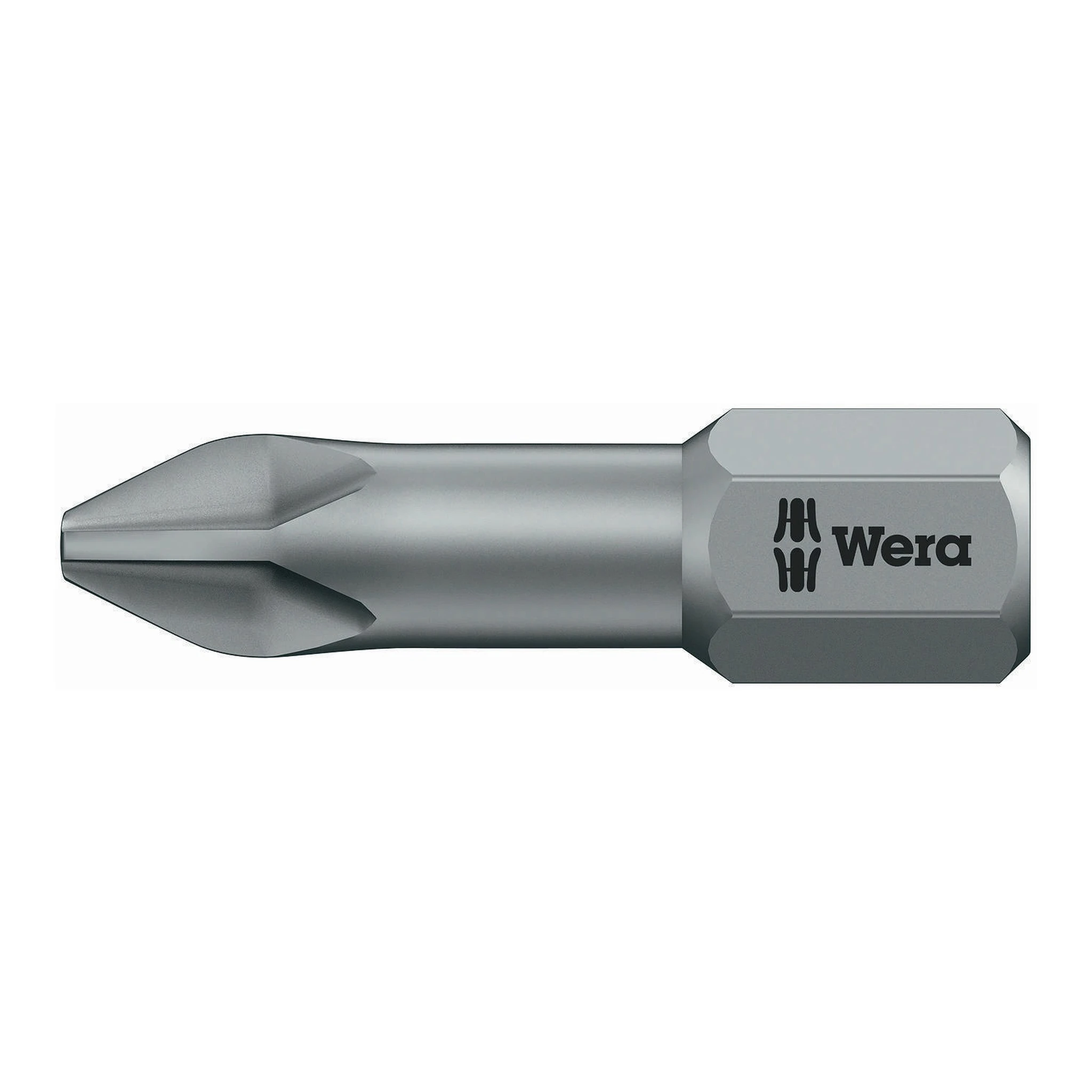 WERA | Bit | 1/4 ″ PH 2 Länge 25 mm | Torsionszone, zähhart