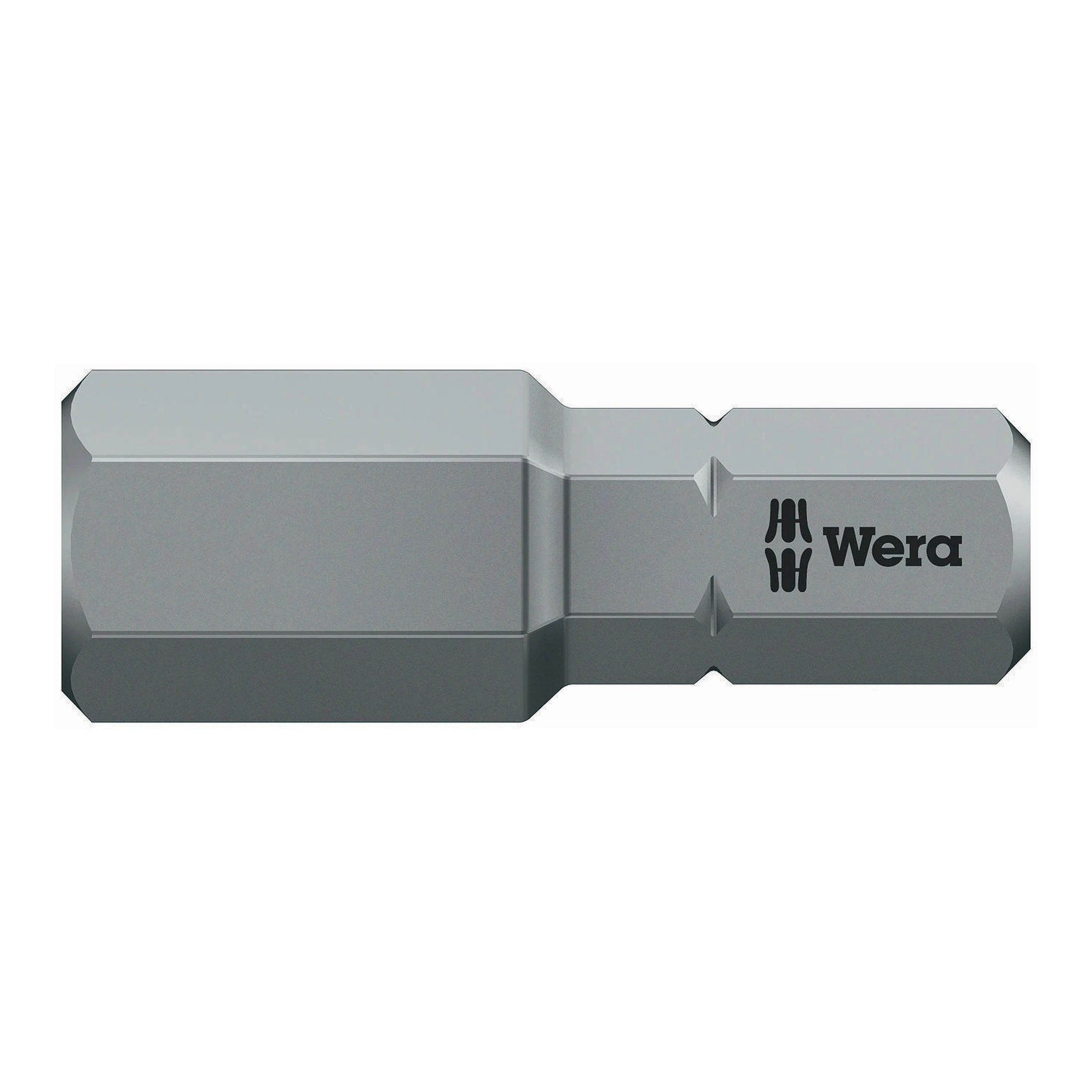 WERA | Bit | 1/4 ″ 5/16 ″ Länge 25 mm | zähhart, HEX-Plus
