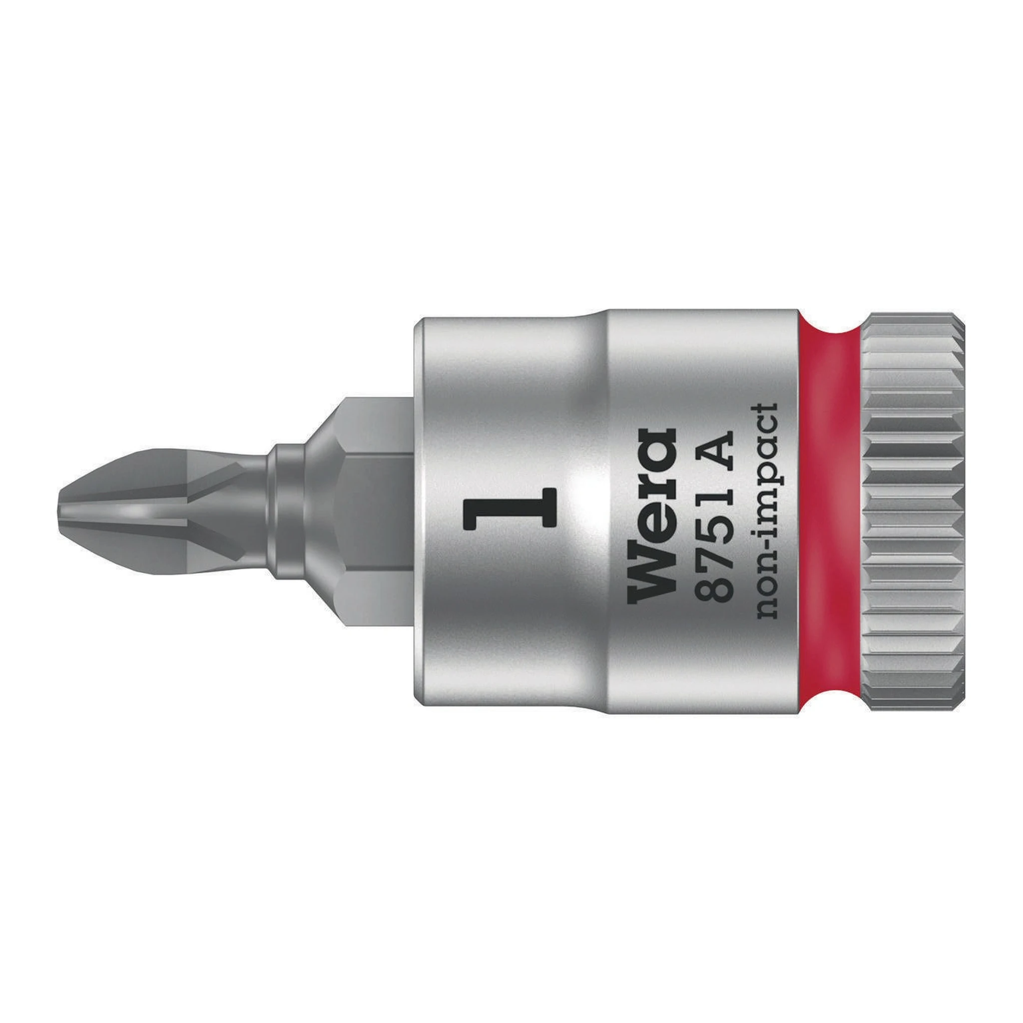 WERA | Schraubendrehereinsatz | 1/4 ″ Kreuzschlitz PH | PH 1