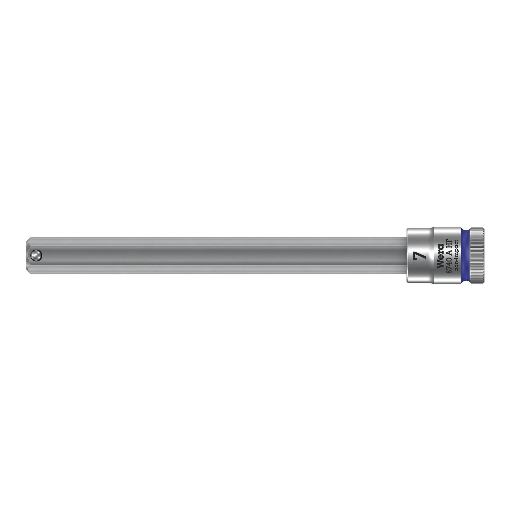 WERA | Steckschlüsseleinsatz | 1/4 ″ | Schlüsselweite 7 mm