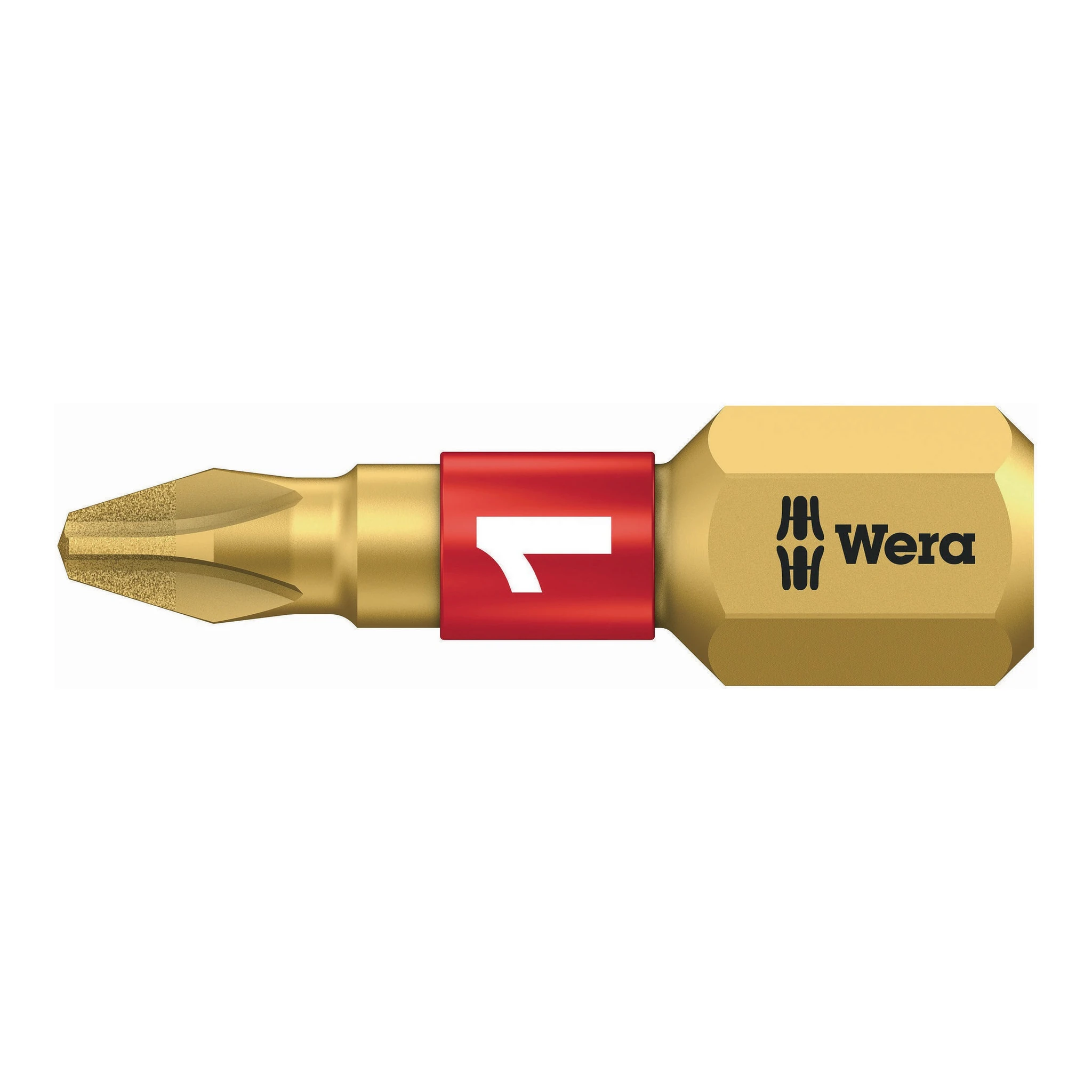 WERA | Bit | 1/4 ″ PH 1 Länge 25 mm | BiTorsion, diamatbeschichtet