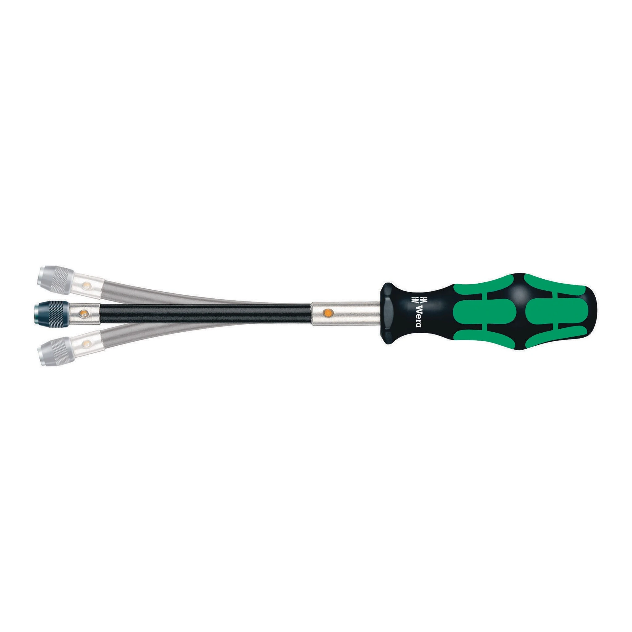 WERA | Handbithalter | 6-kantaufnahme 1/4Zoll Klingen-L.177mm | flexible m.Schnellwechselfutter