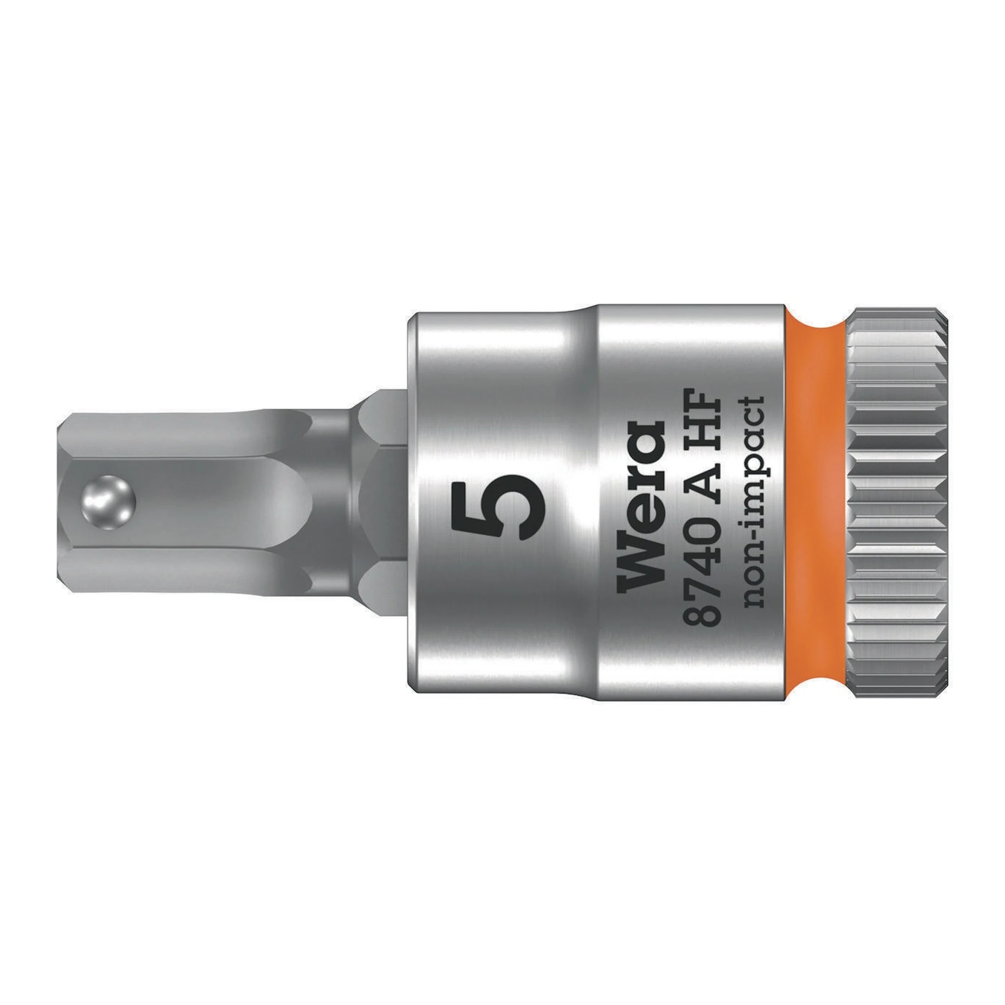 WERA | Steckschlüsseleinsatz | 1/4 ″ | Schlüsselweite 5 mm