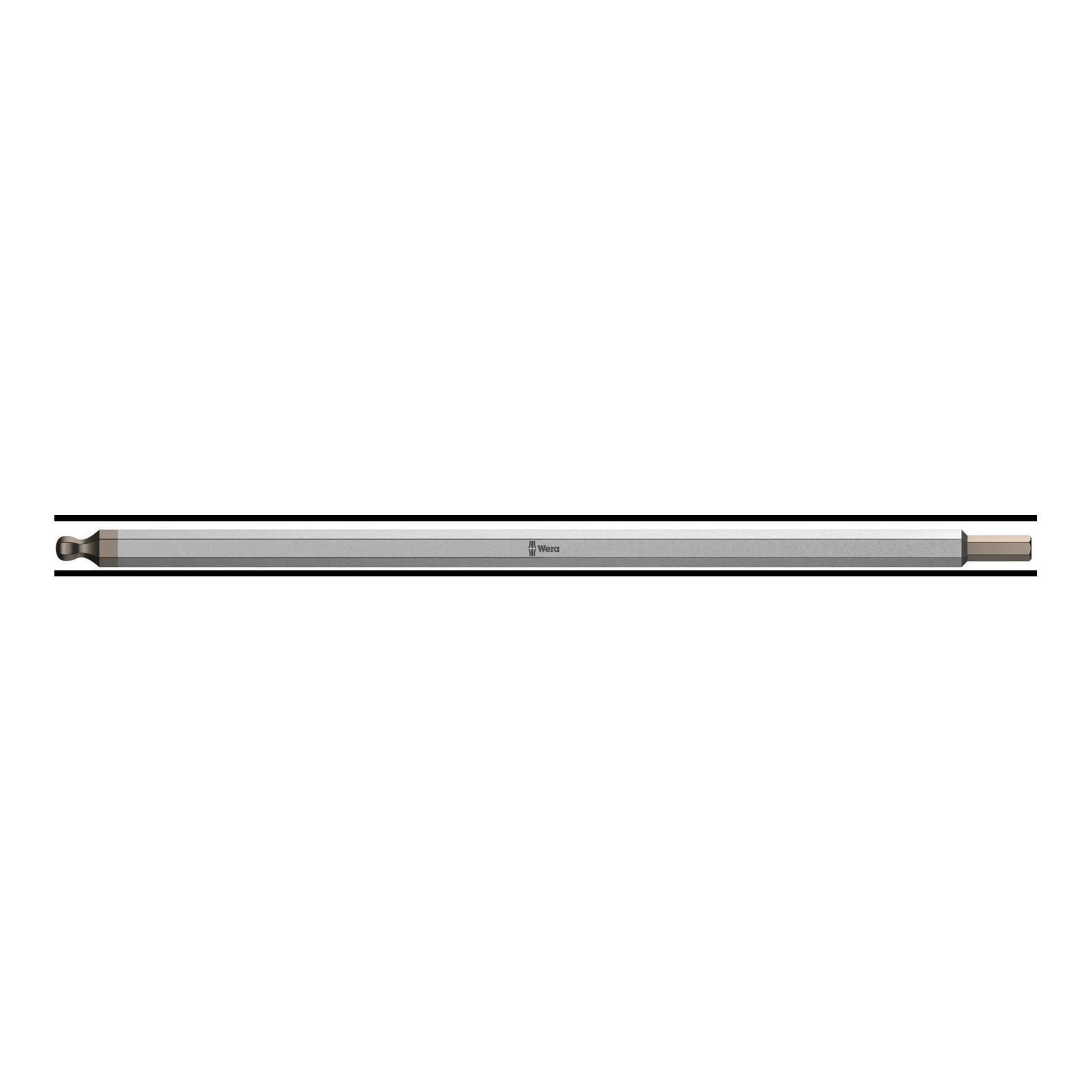 WERA | Kombiklinge | 6-KT. 2,5 mm / 6-KT. Kugelkopf 2,5 mm | Länge 175 mm