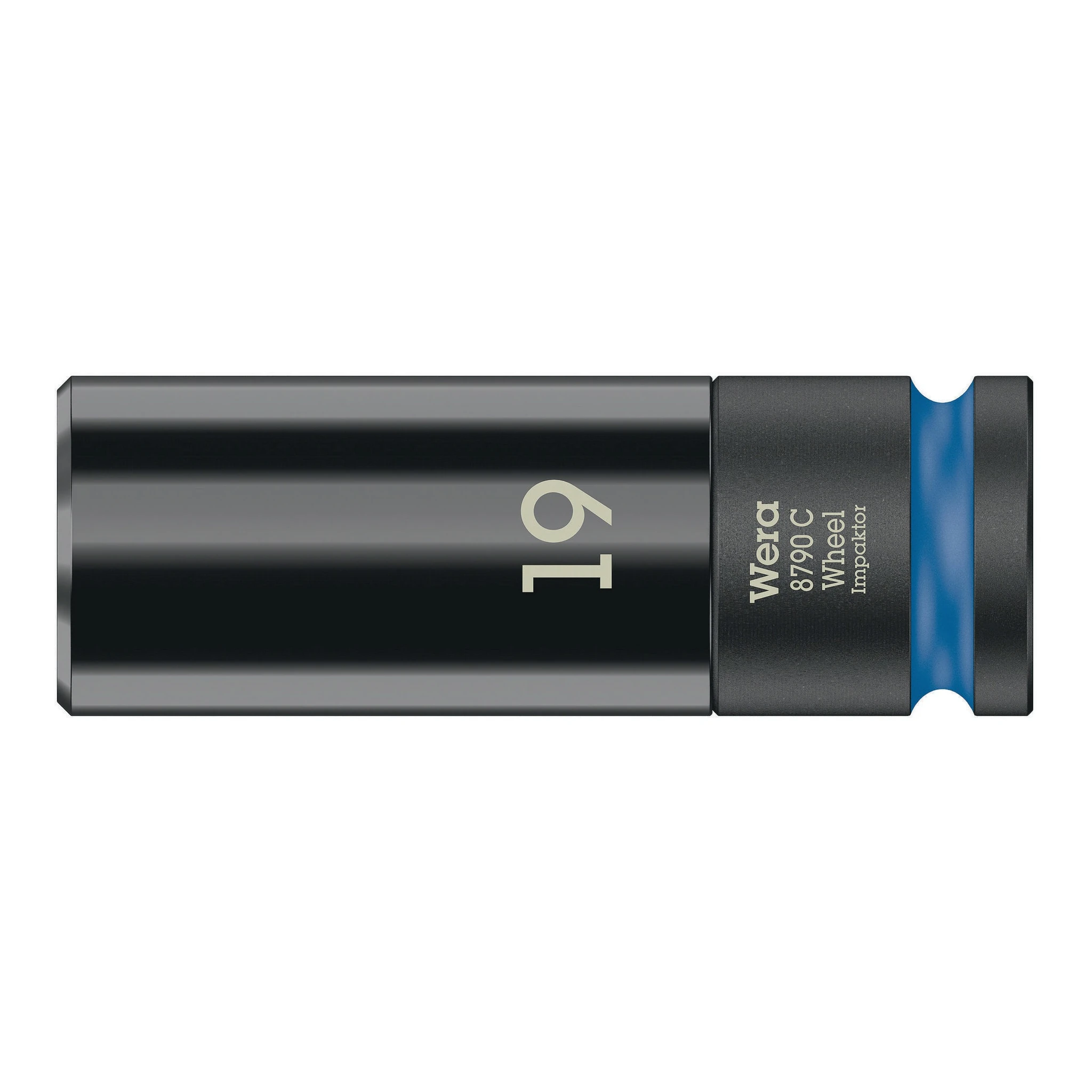 WERA | Steckschlüsseleinsatz | SW19mm Antriebs-4-kant 1/2Zoll | SW 19,0 mm