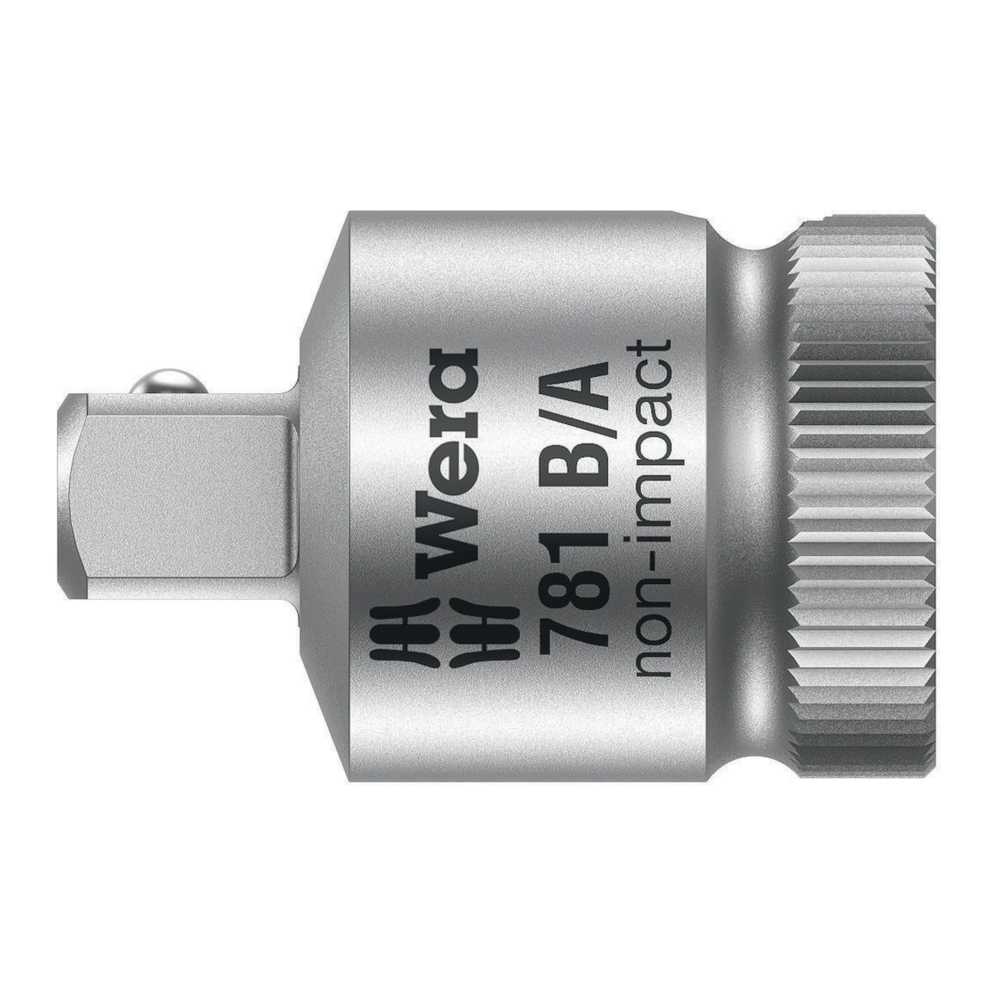 WERA | Reduzierstück | Antriebsvierkant 3/8 ″ | Abtriebsvierkant 1/4 ″ Länge 28 mm