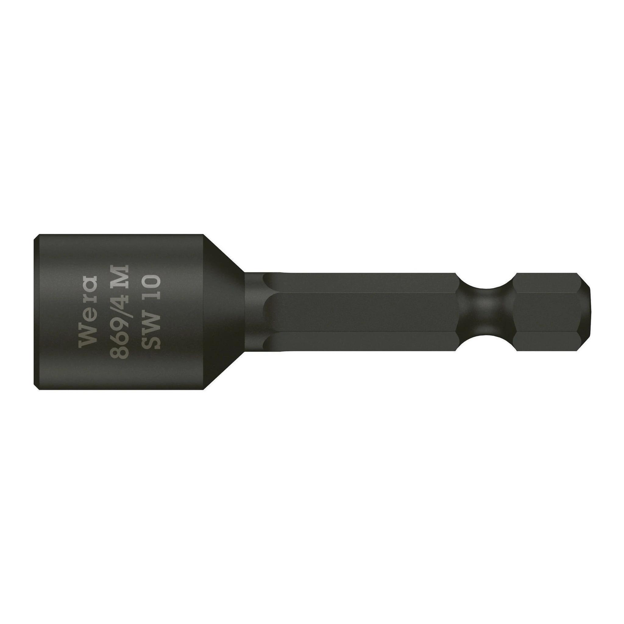 WERA | Steckschlüsseleinsatz | mit 6-Kant-Antrieb | Schlüsselweite 10 mm