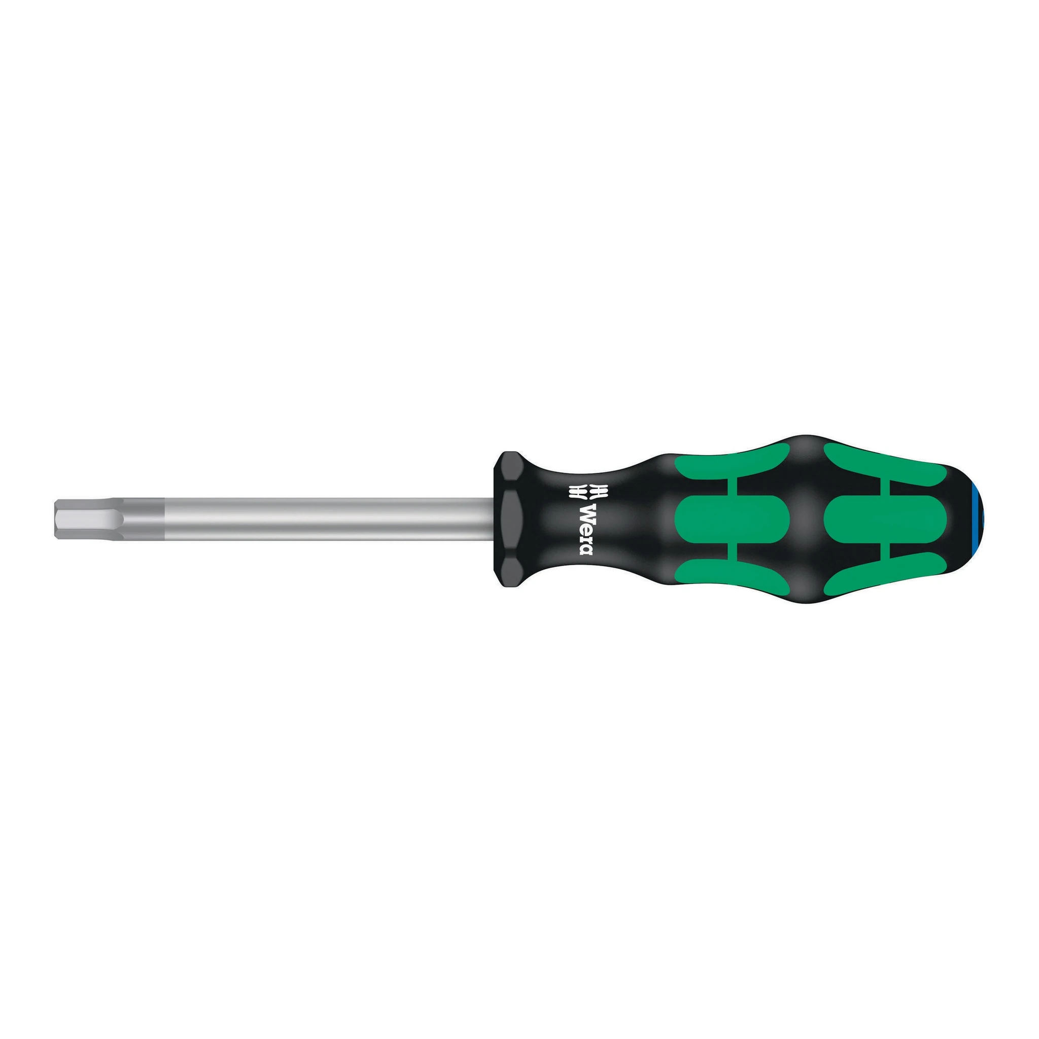 WERA | Schraubendreher | Größe 6 mm Klingenlänge 80 mm | 2-Komponentengriff