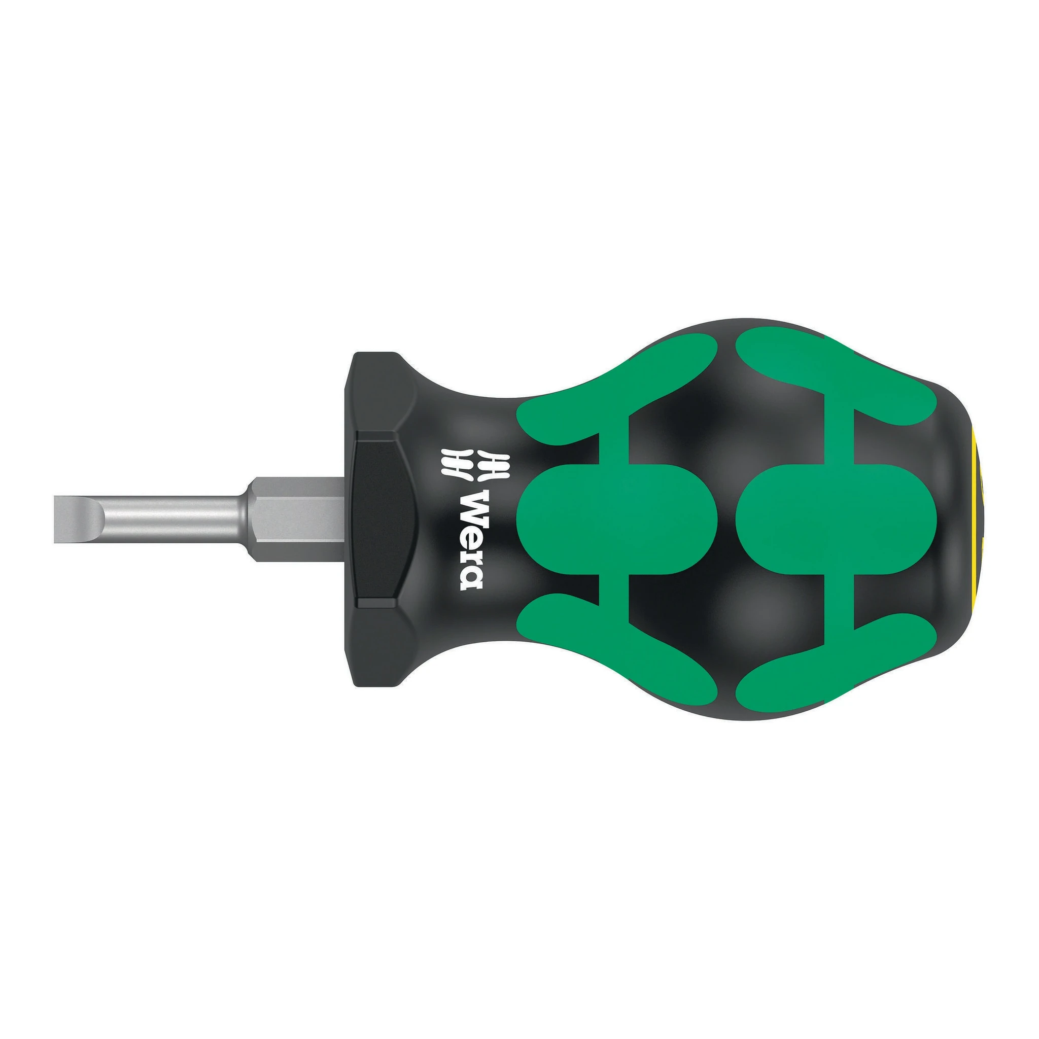 WERA | Schraubendreher | Schneidenbreite 4 mm | Klingenlänge 24,5 mm 2-Komponentengriff