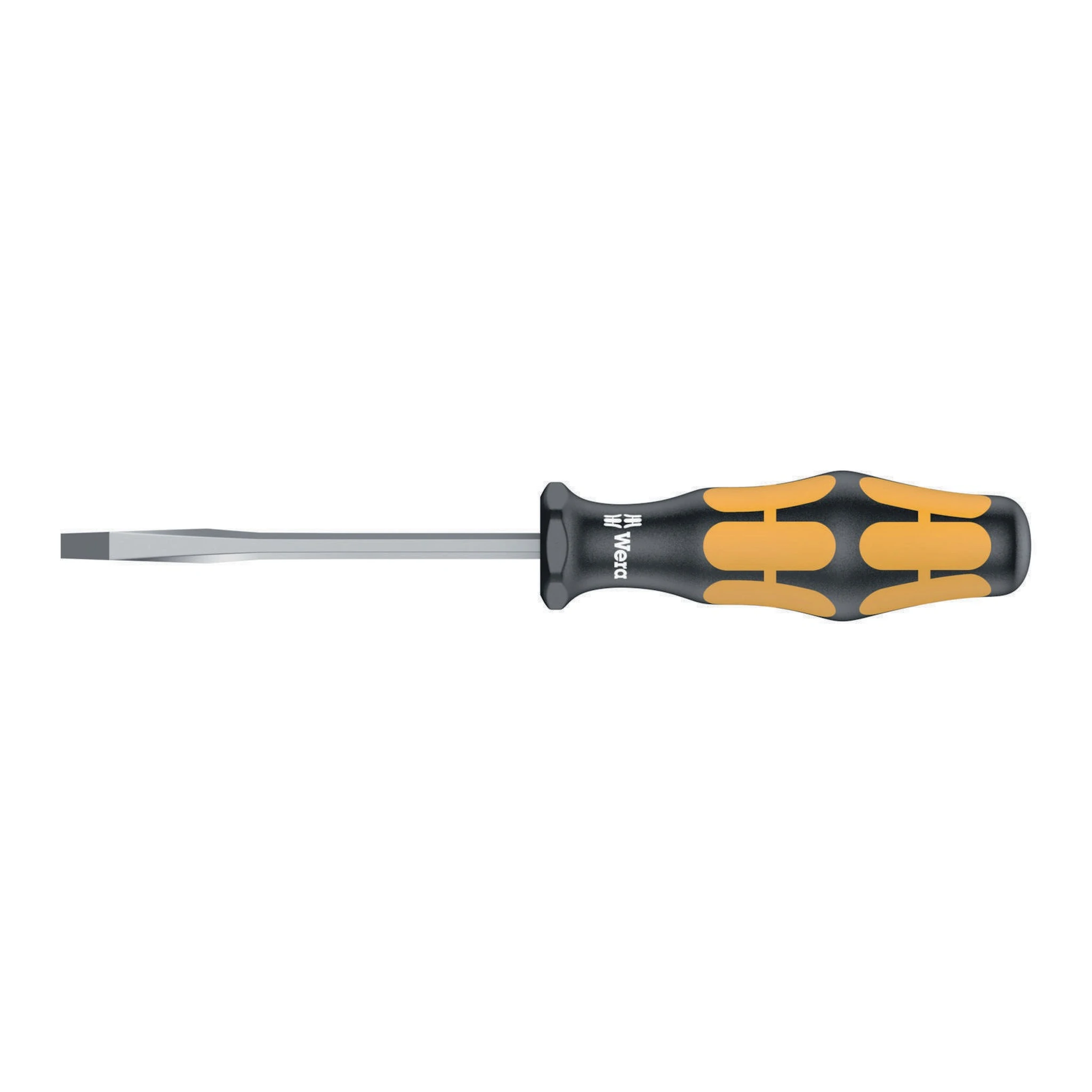 WERA | Schraubendreher | Schneidenbreite 3,5 mm | Klingenlänge 80 mm 2-Komponentengriff