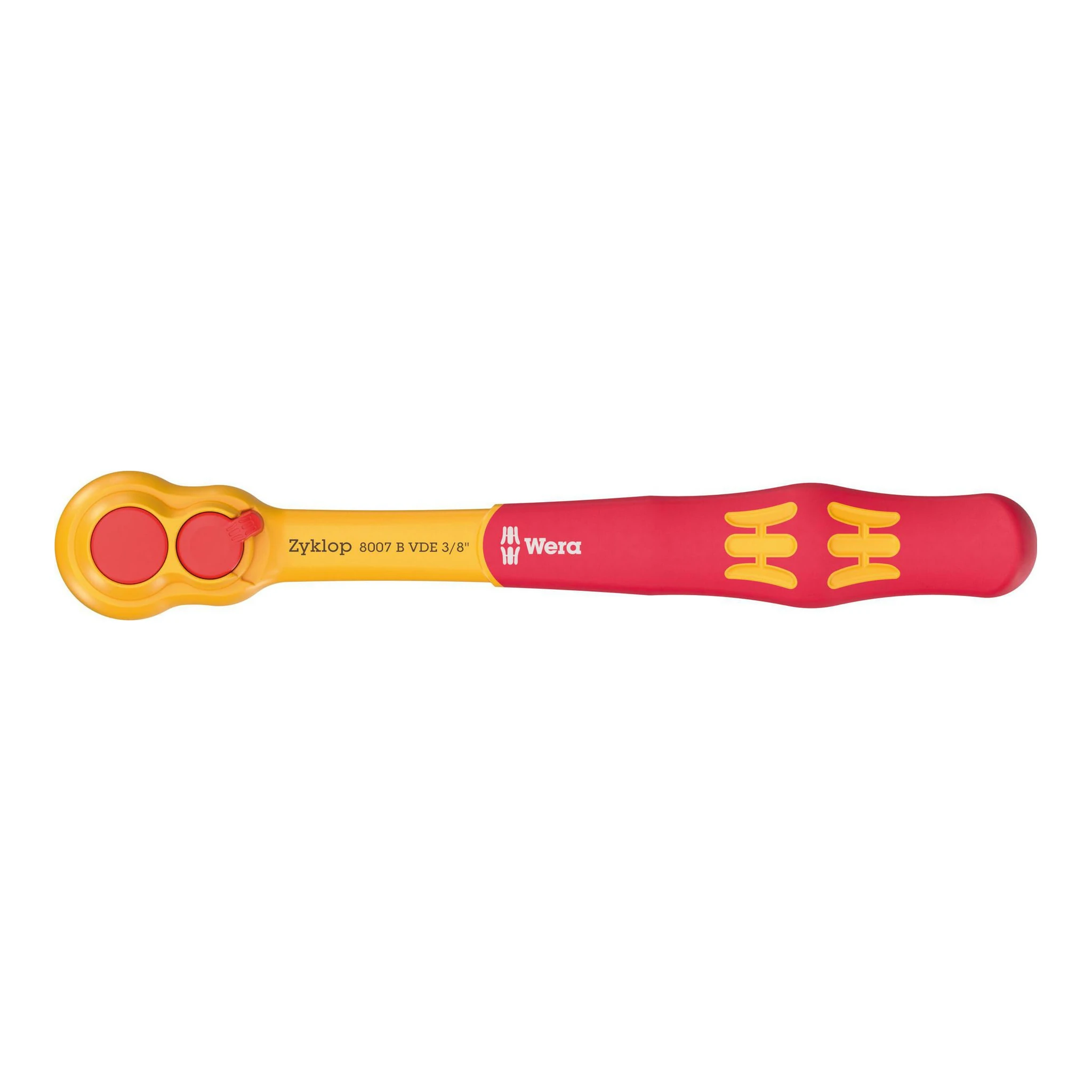 WERA | Hebelumschaltknarre | 3/8 ″ 80 Zähne | VDE isoliert