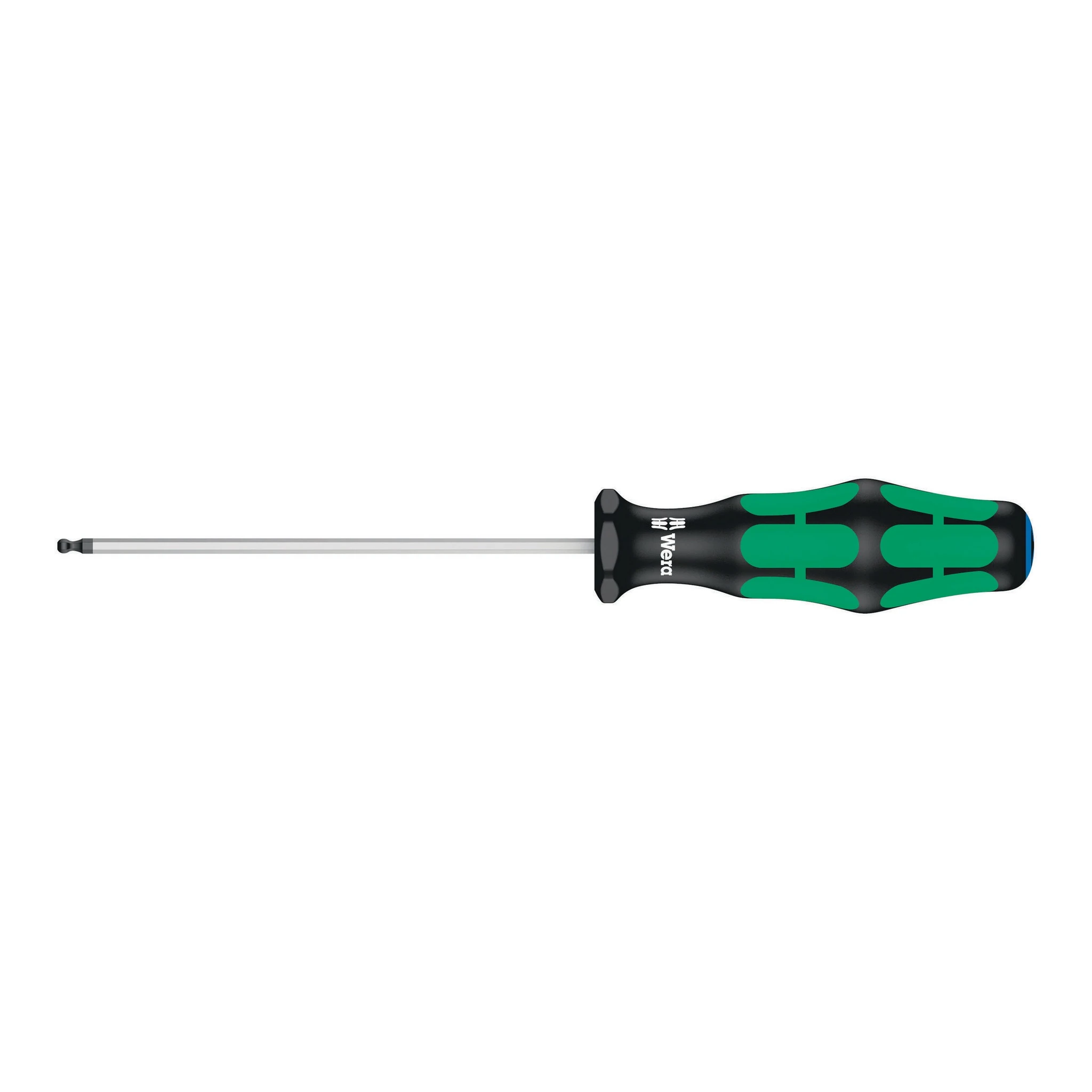 WERA | Schraubendreher | Größe 2,5 mm Klingenlänge 100 mm | 2-Komponentengriff