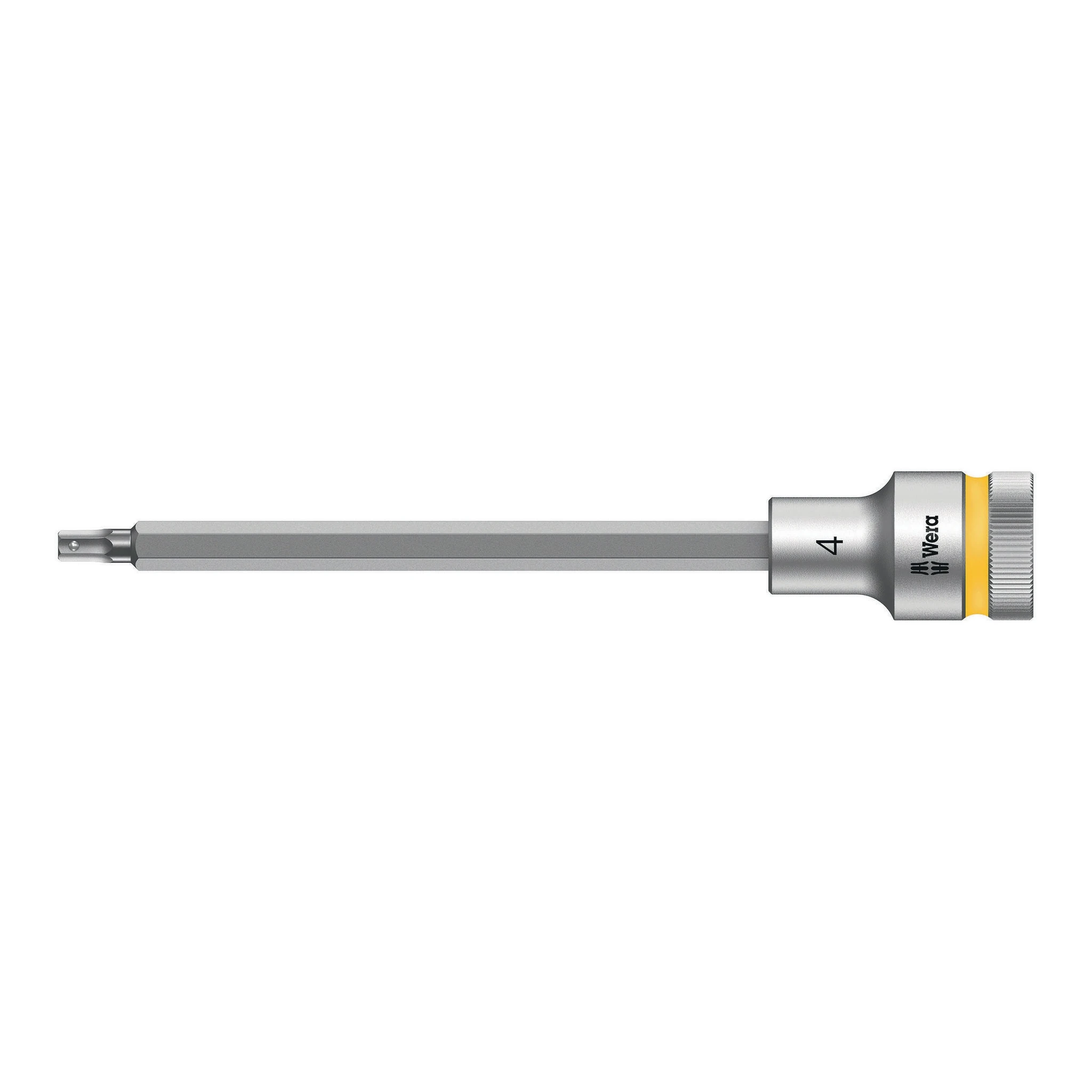 WERA | Steckschlüsseleinsatz | 1/2 ″ | Schlüsselweite 4 mm