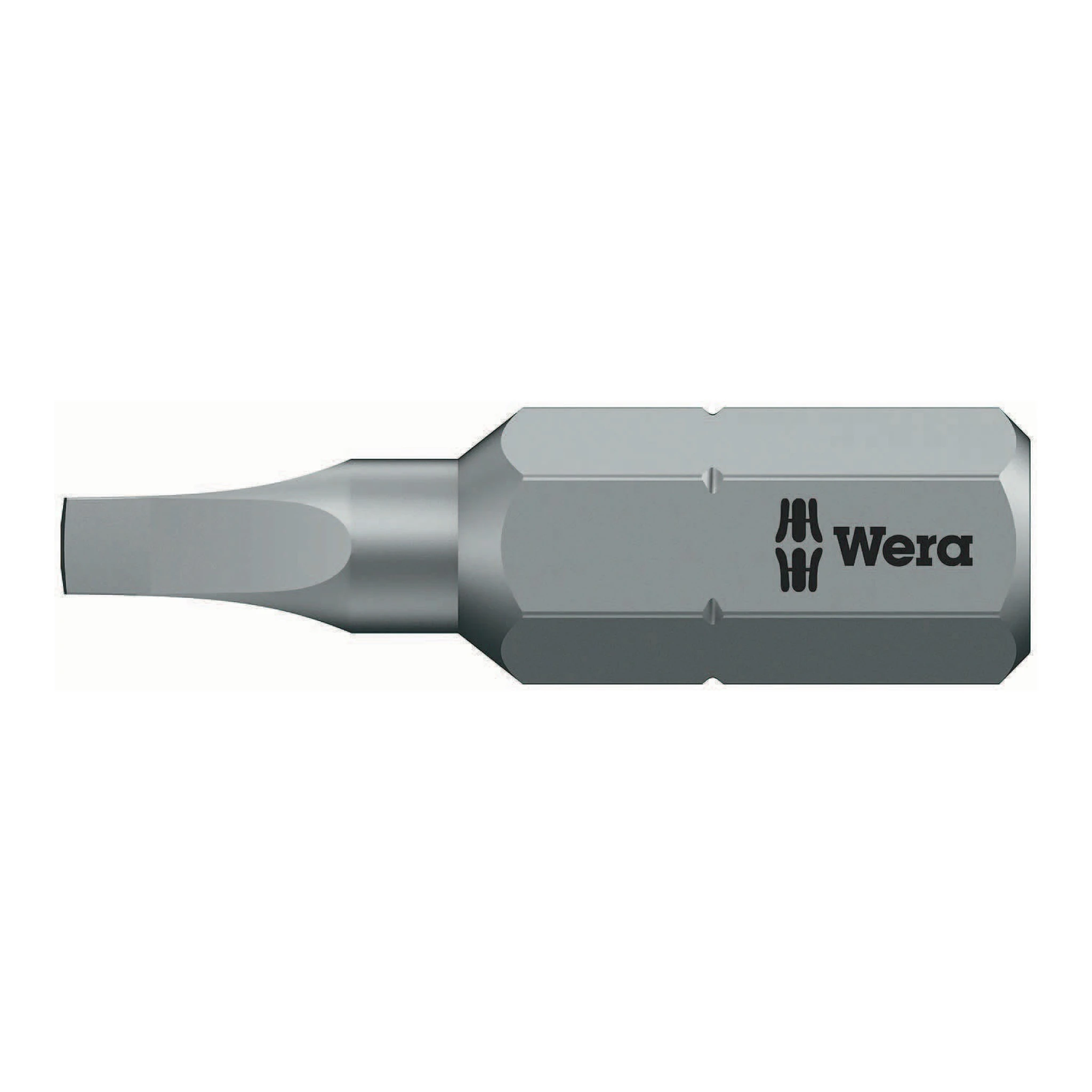 WERA | Bit | Vierkant Gr.4 D.8mm L.25mm | CV-Molybdän zähhart m.reduziertem Schaft