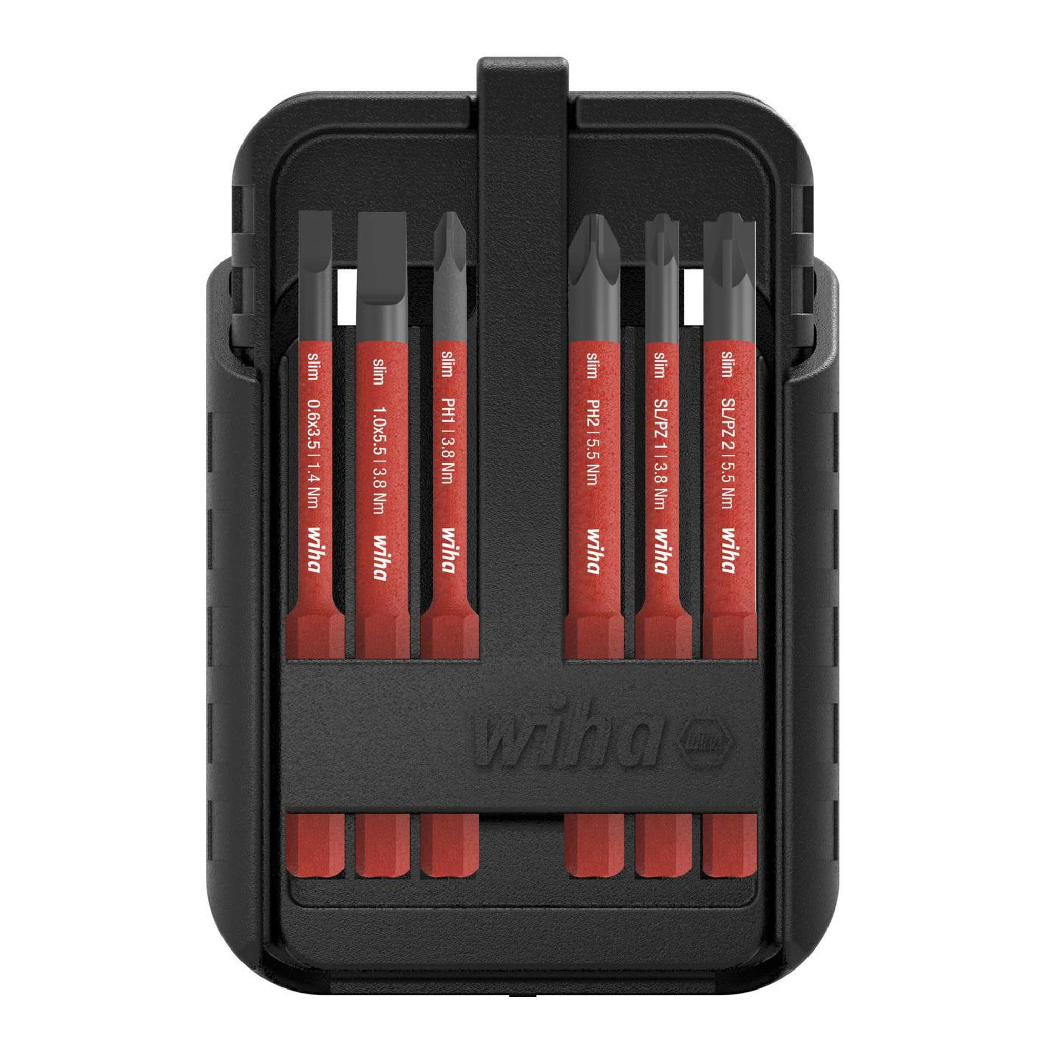 WIHA | Wechselklingen-Satz | 12-teilig | Schlitz/PH/(+/- PZD)Torx® – Bild 2