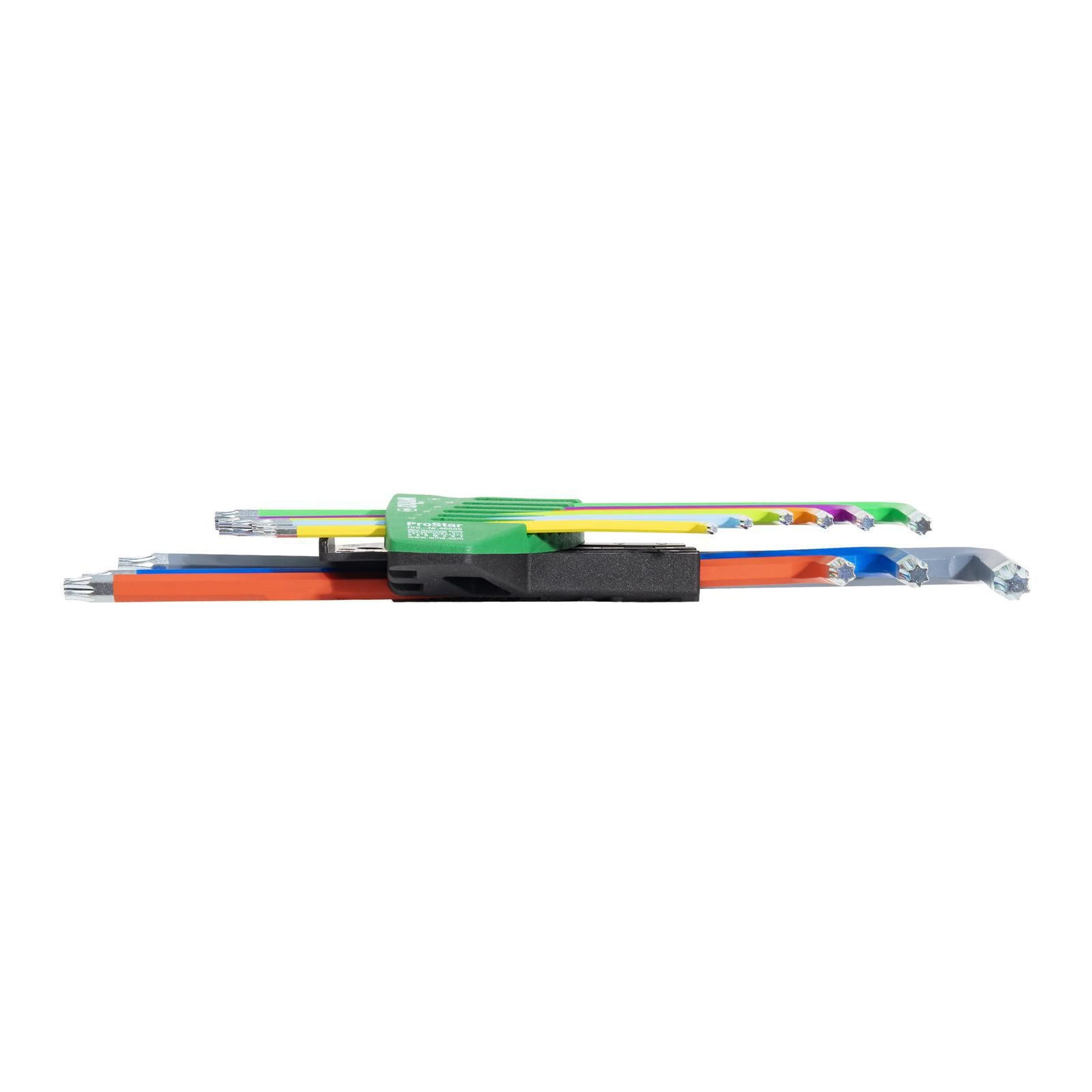 WIHA | Stiftschlüssel-Set | 9-teilig T8 - T40 | farbcodiert TORX® – Bild 2