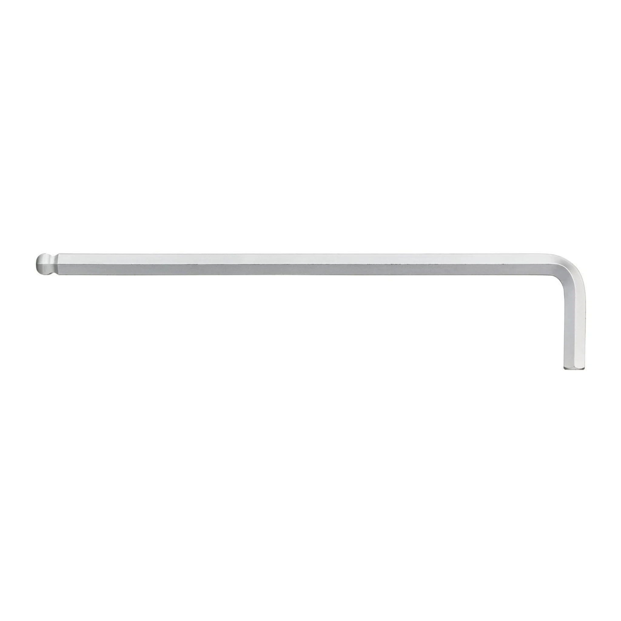 WIHA | Sechskantwinkelschraubendreher | Schlüsselweite 1,5 mm | lang, Kugelkopf