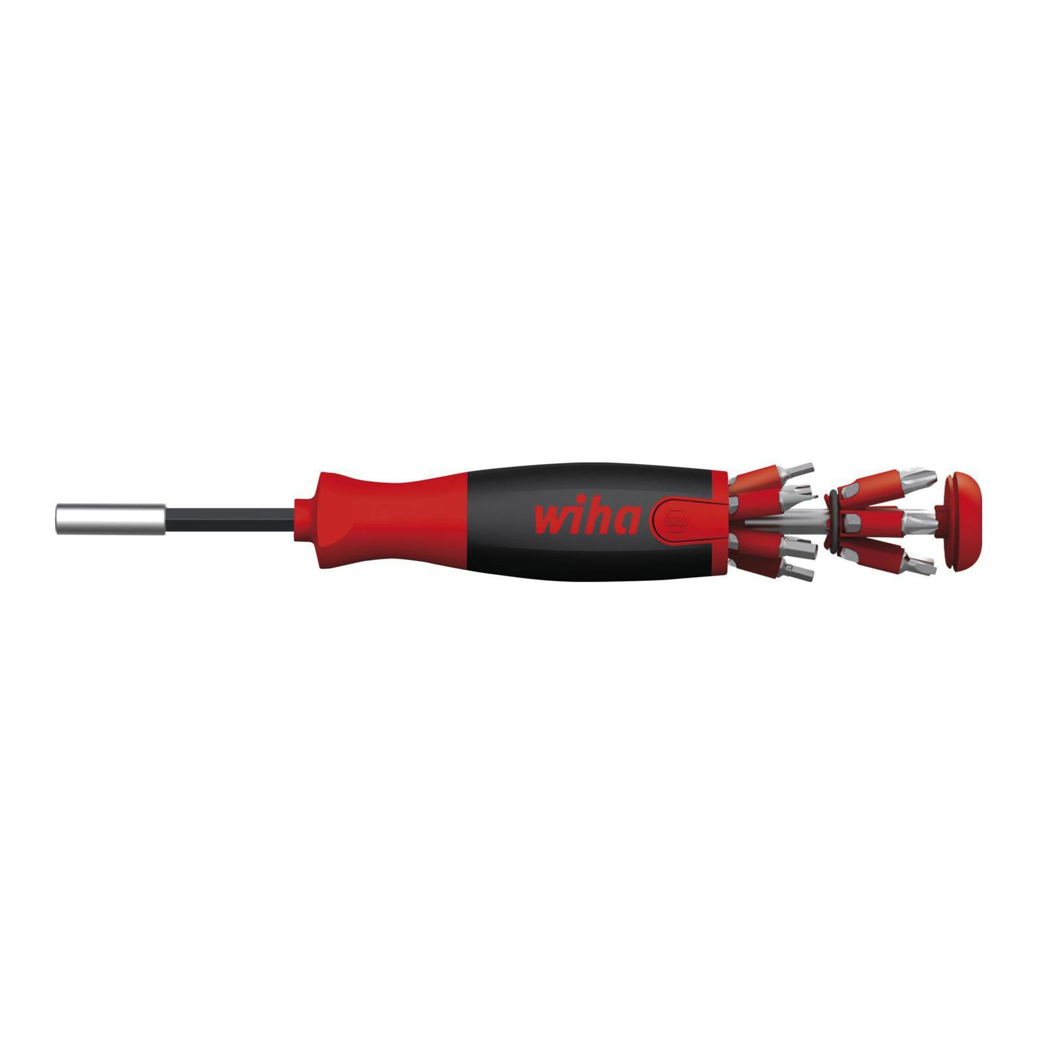 WIHA | Magazinbithalter | 13-teilig | Schlitz / PH / PZD / TORX® / 6-kant