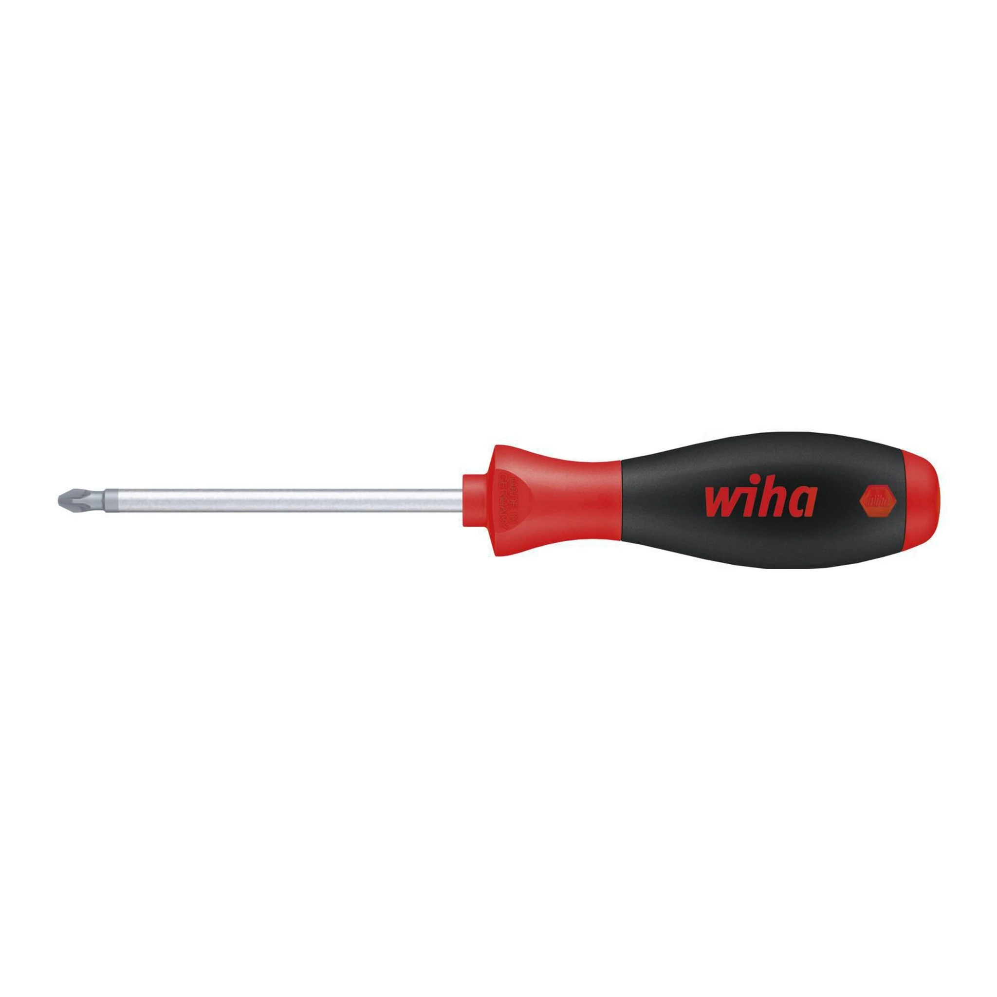 WIHA | Schraubendreher | Größe PZD 0 Klingenlänge 60 mm | Mehrkomponentengriff