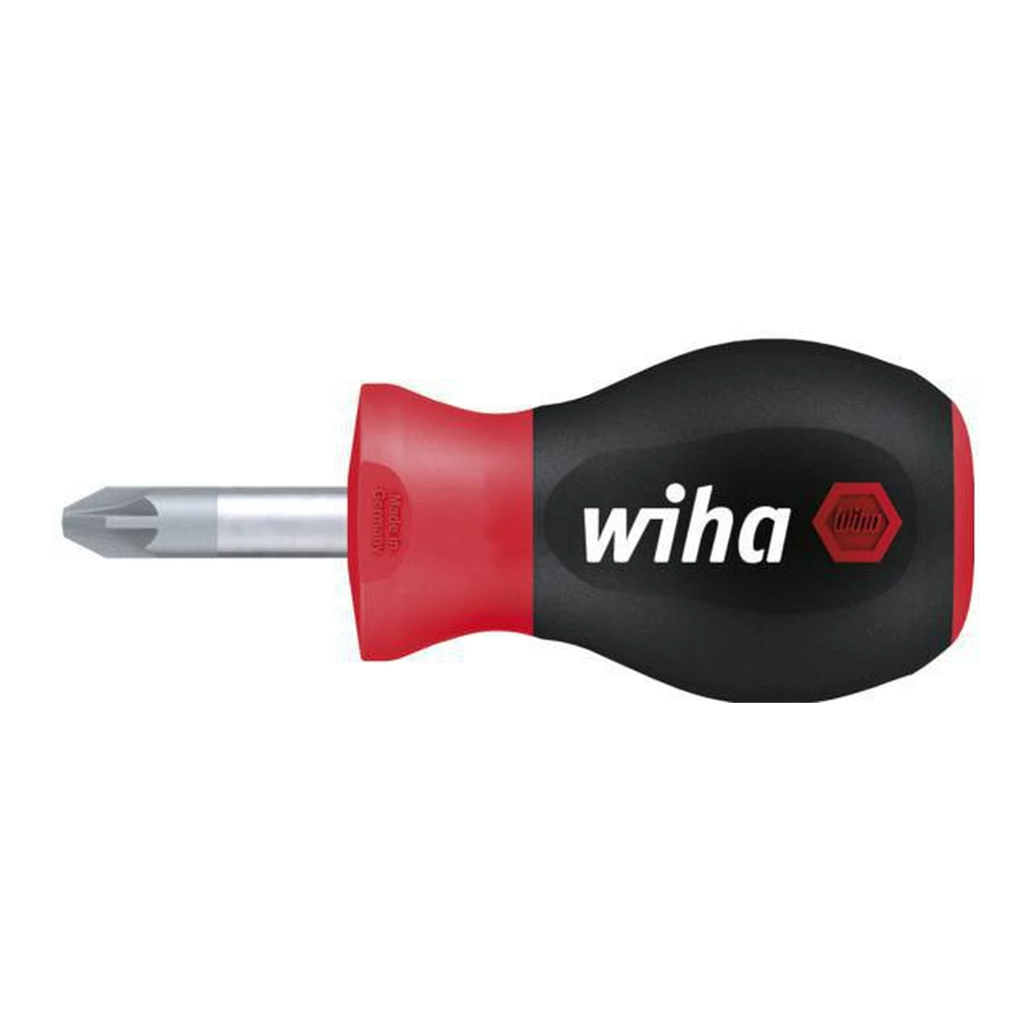 WIHA | Schraubendreher | Größe PZD 1 Klingenlänge 25 mm | Mehrkomponentengriff