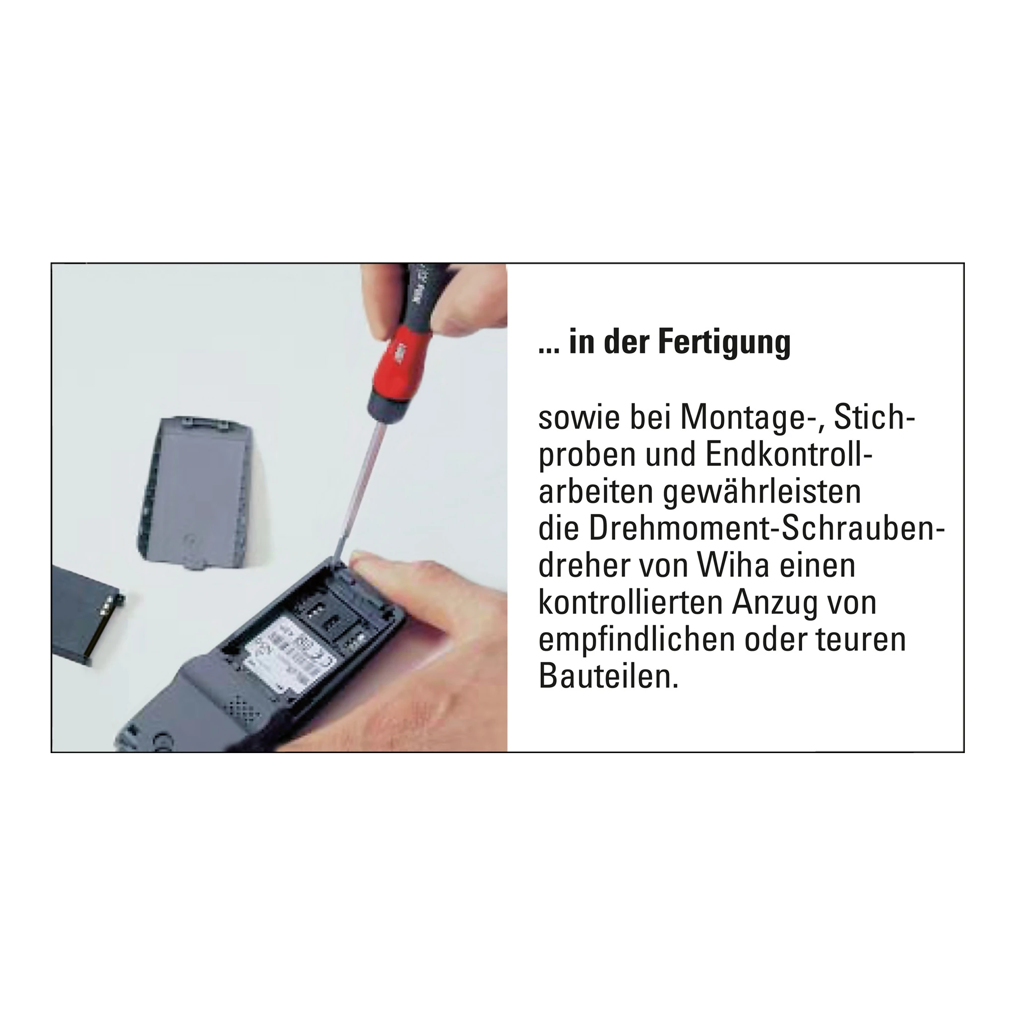 WIHA | Drehmomentgriff | 0,4 - 1,0 Nm automat.auslösend | einstellbar Grifflänge 127 mm – Bild 19
