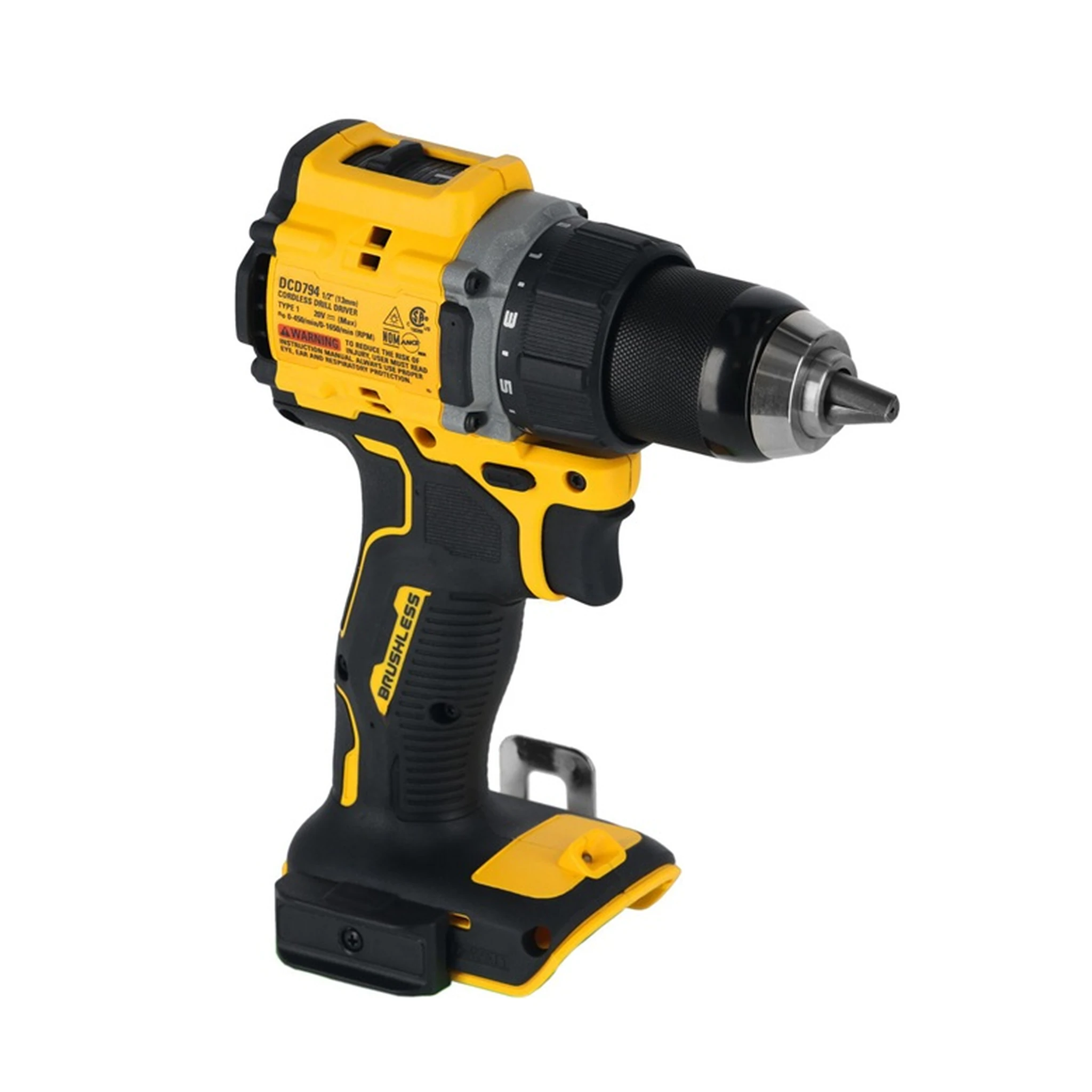 DEWALT | Akku-Bohrschrauber DCD794D2T-QW | 18 V 2 Ah 1,5 - 13 mm – Bild 3