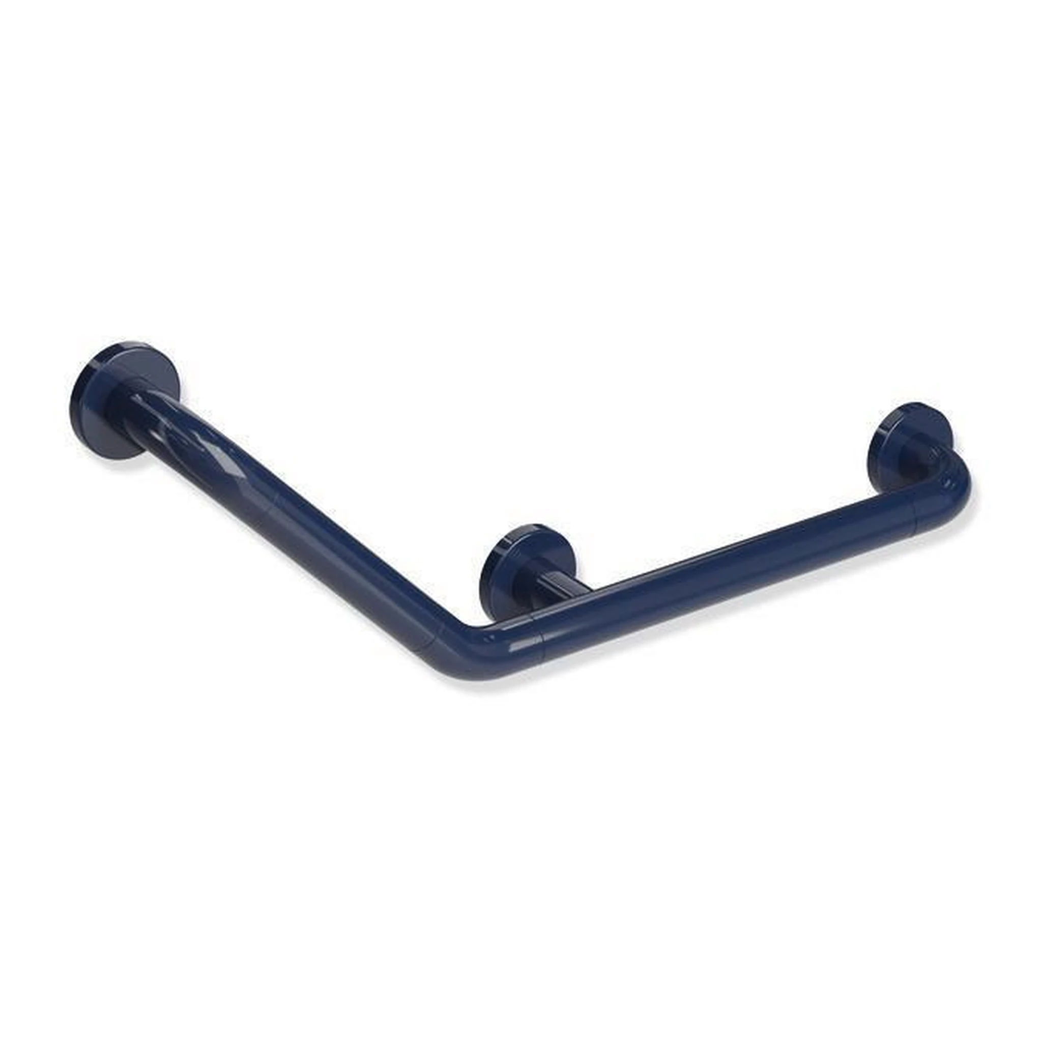 HEWI | Winkelgriff Serie 801 | Winkel 135G, d= 33 mm stahlblau