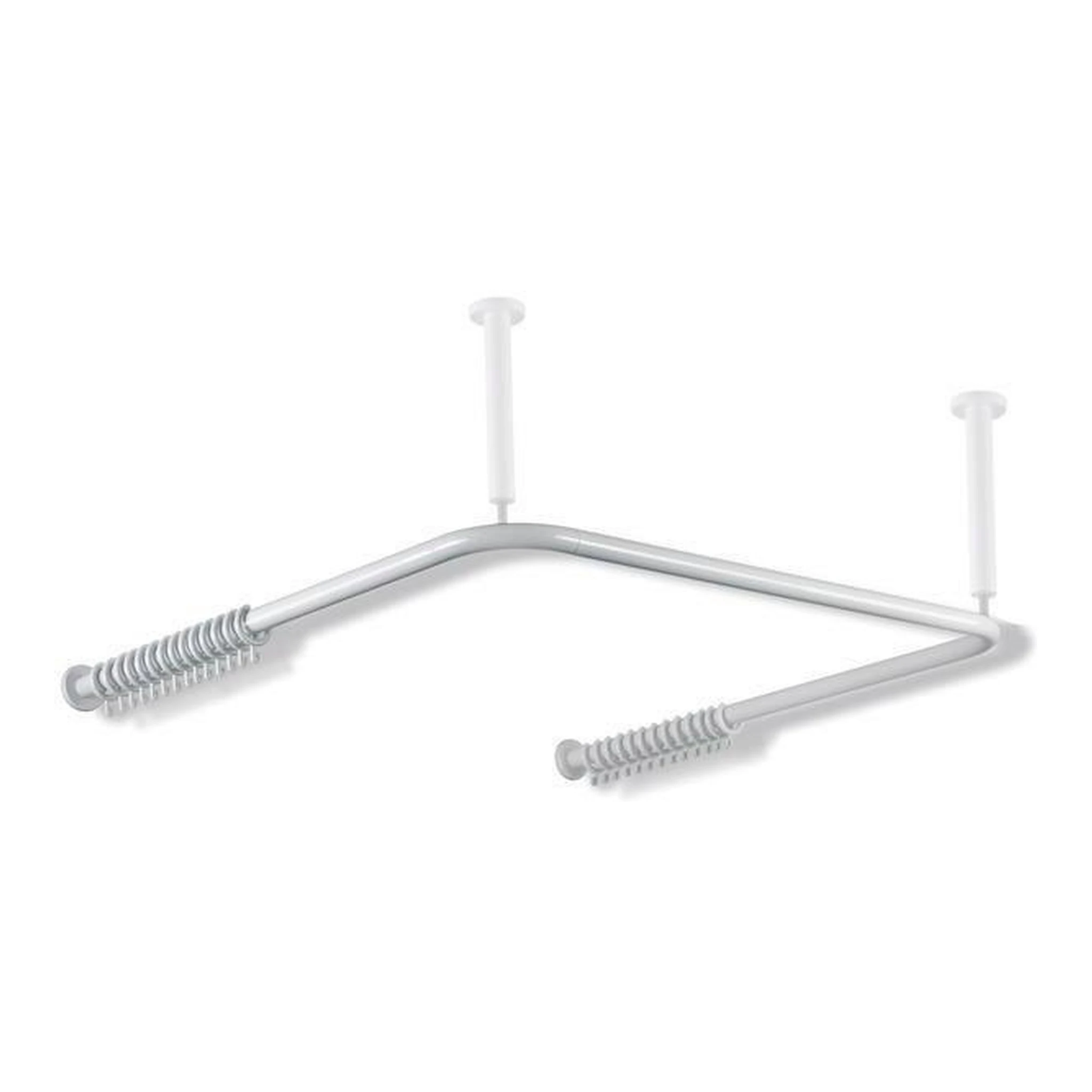 HEWI | Vorhangstange Serie 801 | d= 33 mm 1000 x 1000 x 1000 mm, 28 Ringe
