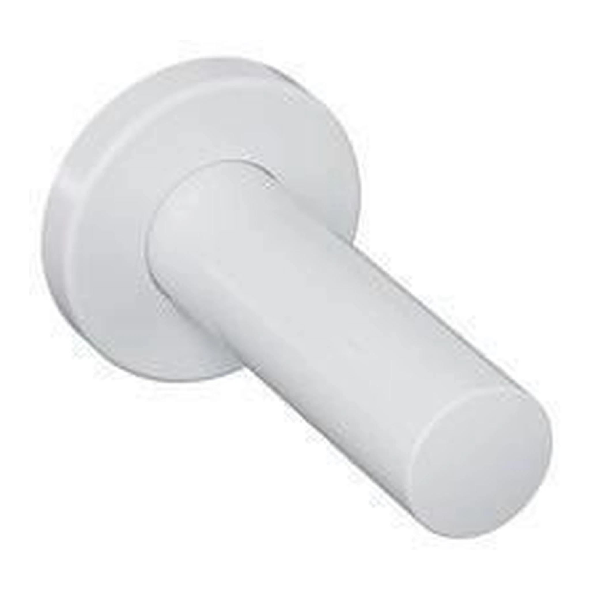 HEWI | Reservepapierhalter Serie 477 | d= 33 mm, mit Rosette d= 70 mm signalweiß