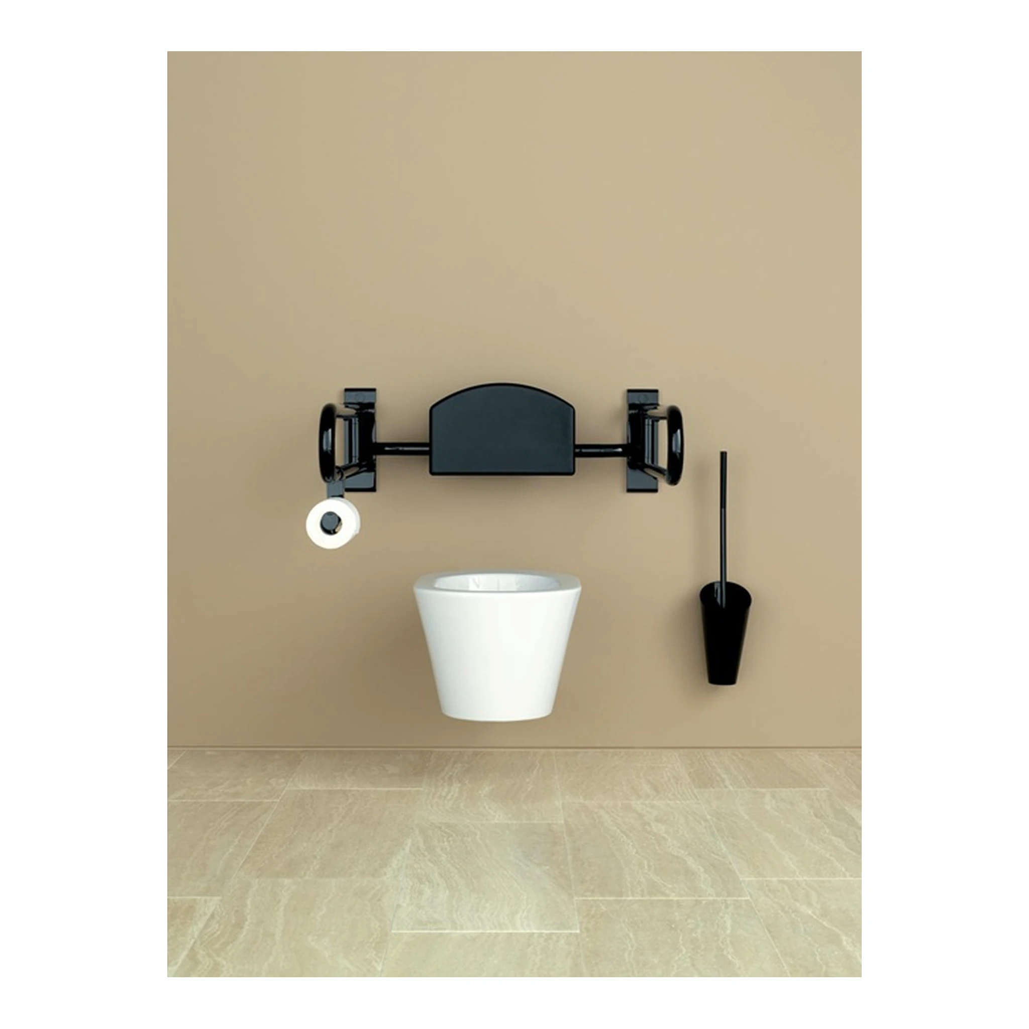 HEWI | WC-Bürste Serie 801 | lose reinweiß – Bild 2