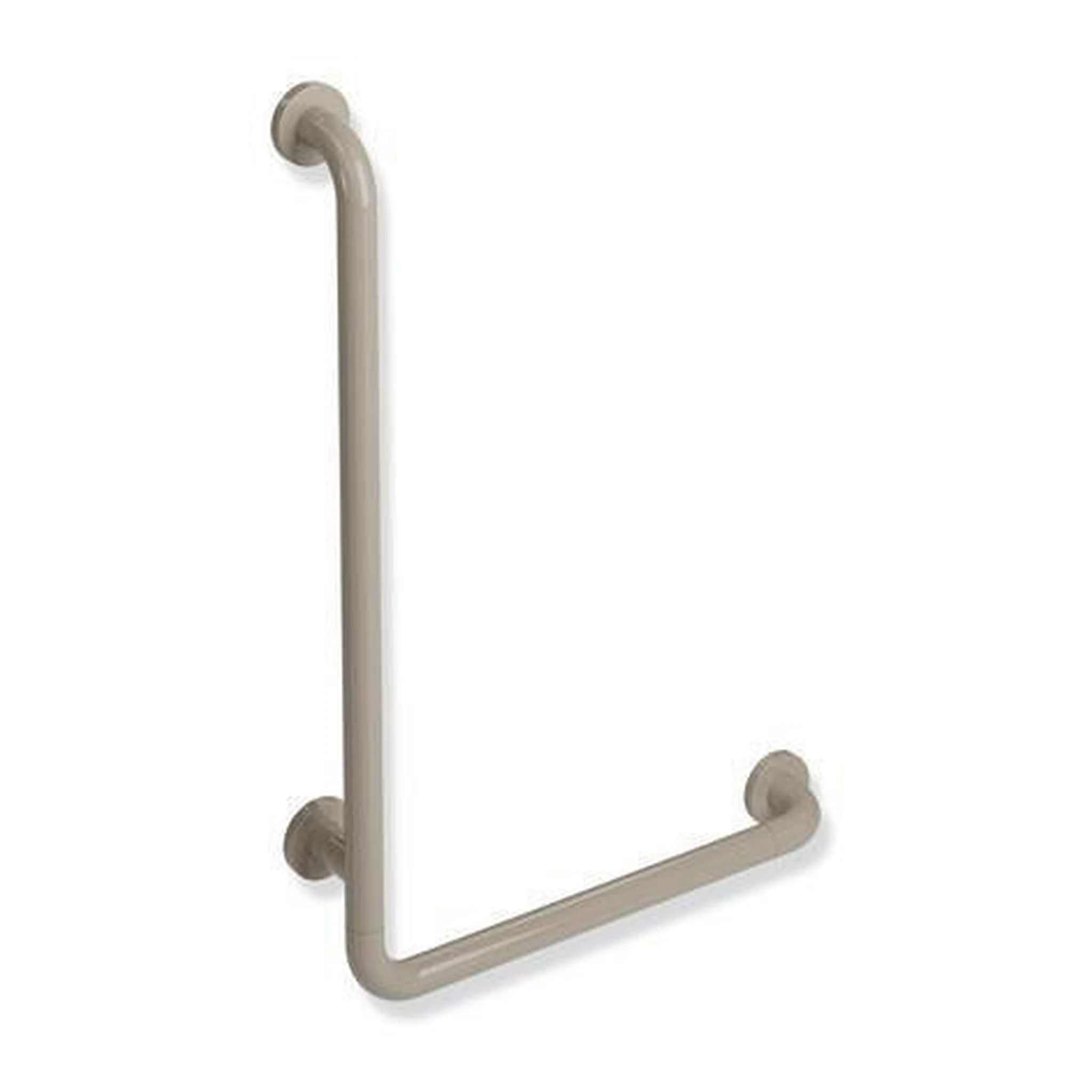 HEWI | Winkelgriff Serie 801 | waager. 500 mm, senkr. 750 mm sand