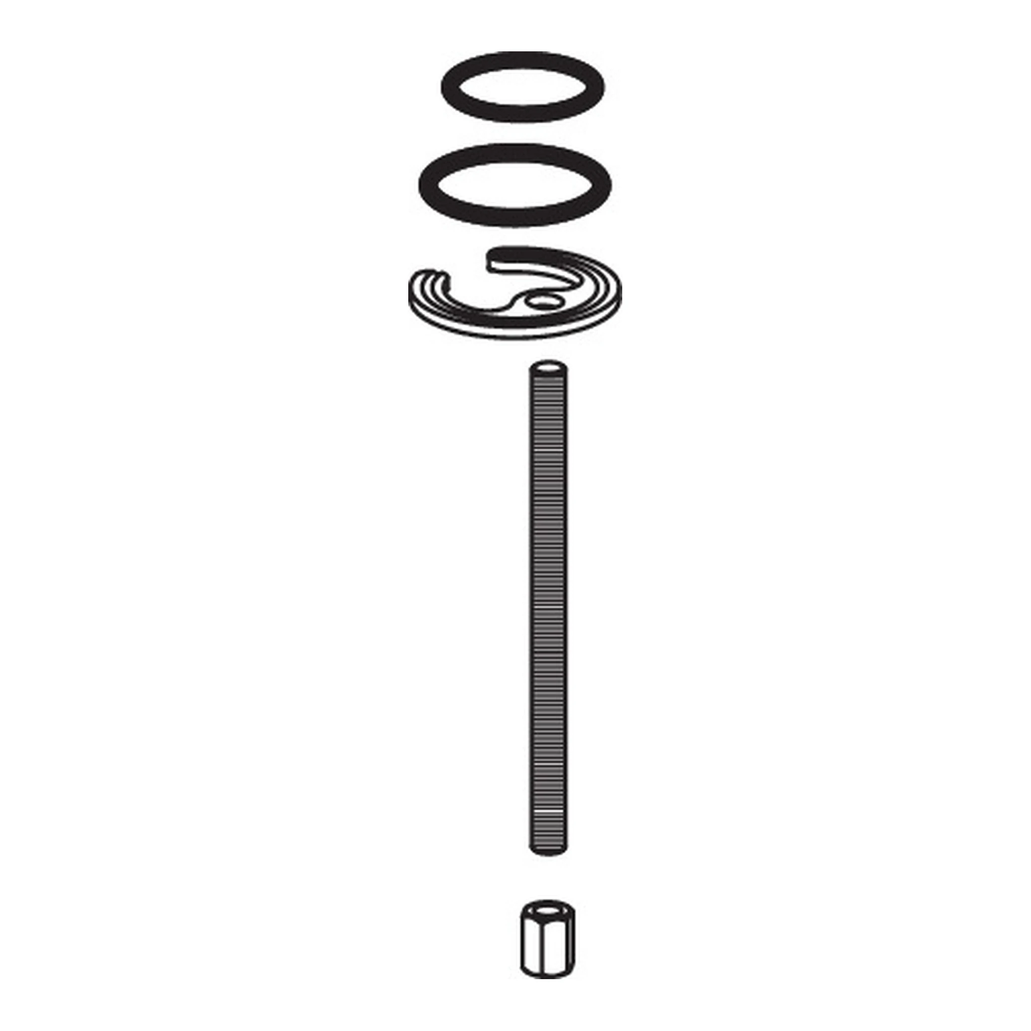HEWI | Befestigungsmaterial System-Armaturen | für Einhebel-Waschtischmischer AQ 800/80