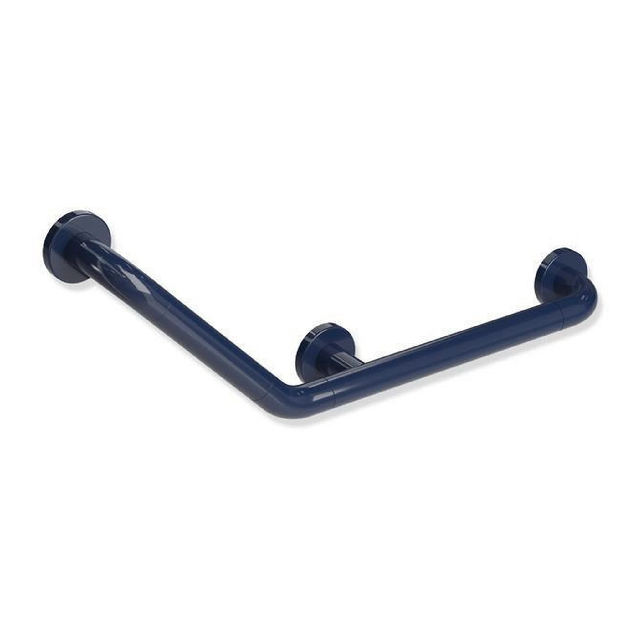 HEWI | Winkelgriff Serie 801 | Winkel 135G, d= 33 mm stahlblau