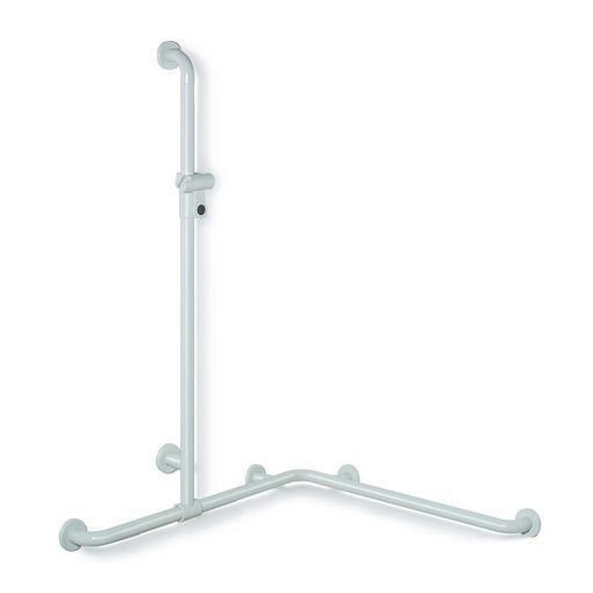 HEWI | Duschhandlauf Serie 801 | senkrecht 1100 mm waagerecht je 962 mm