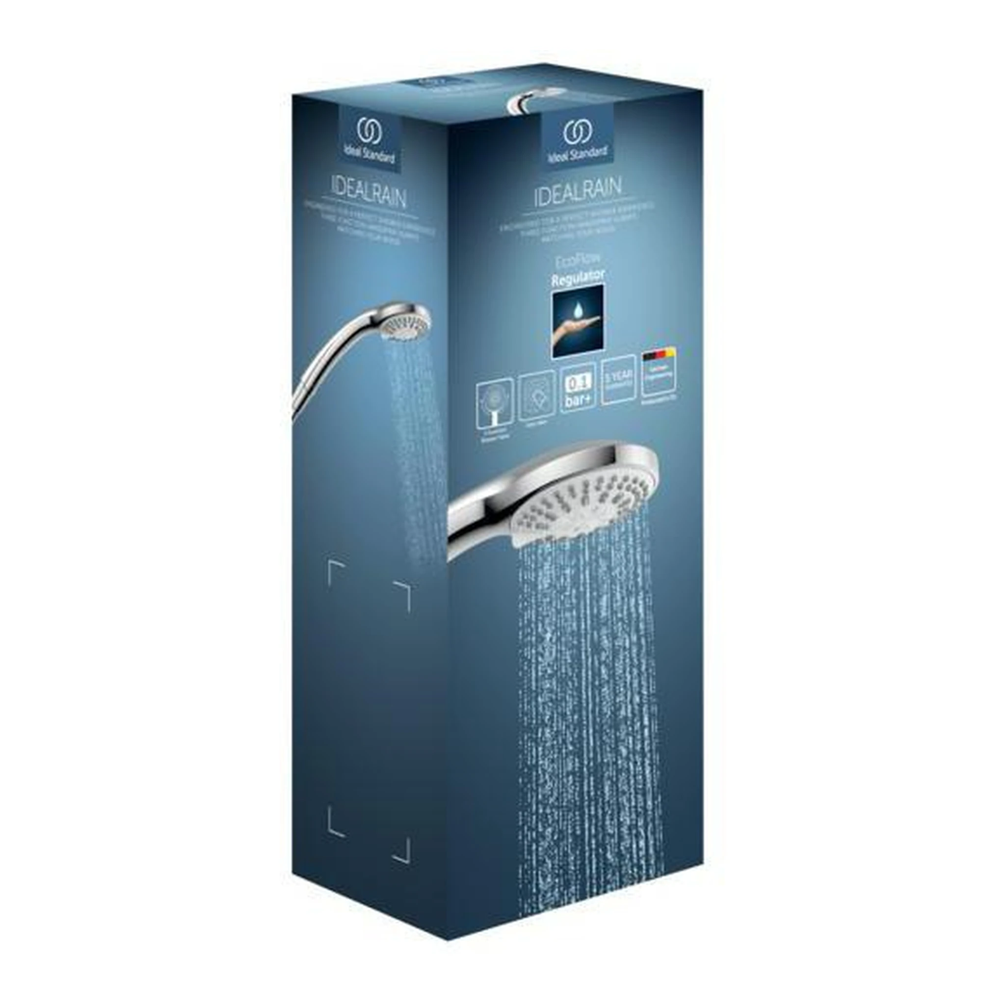 IDEAL STANDARD | Funktionshandbrause Idealrain | chrom 80mm